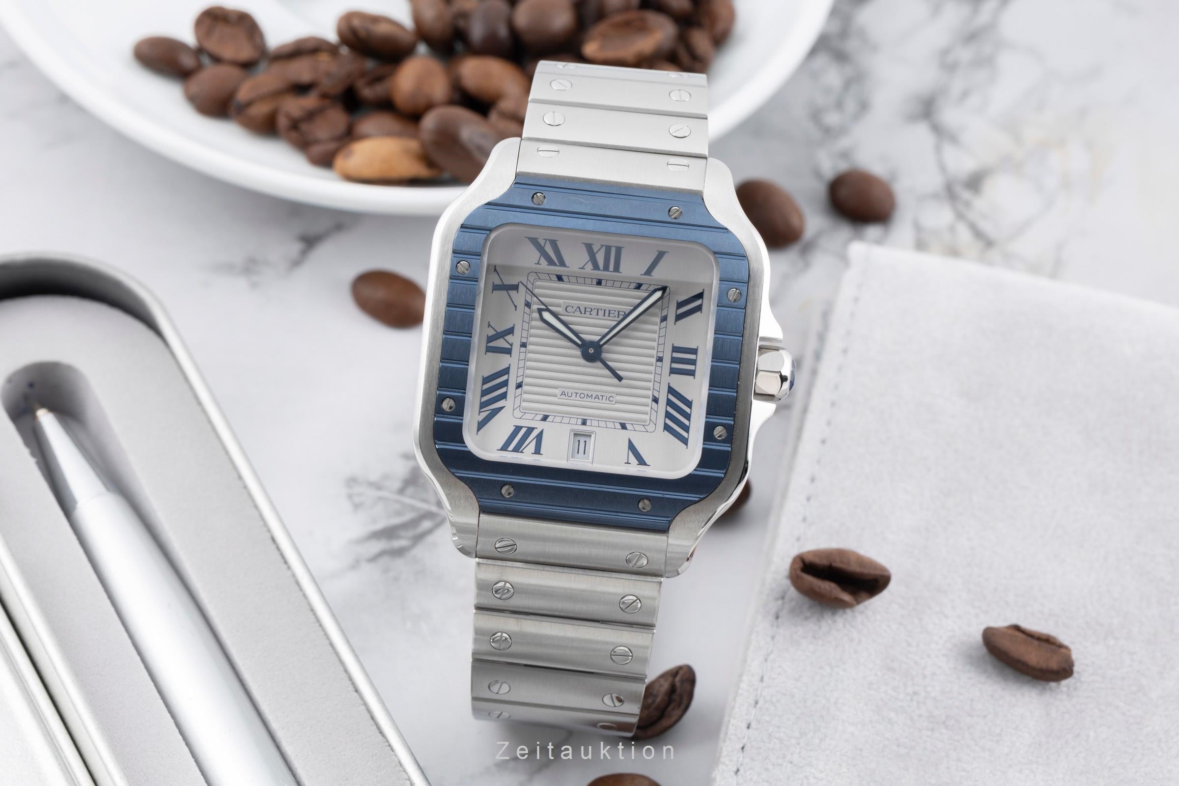 Cartier Santos acciaio automatismo orologio da uomo WSSA0047  [2601148]