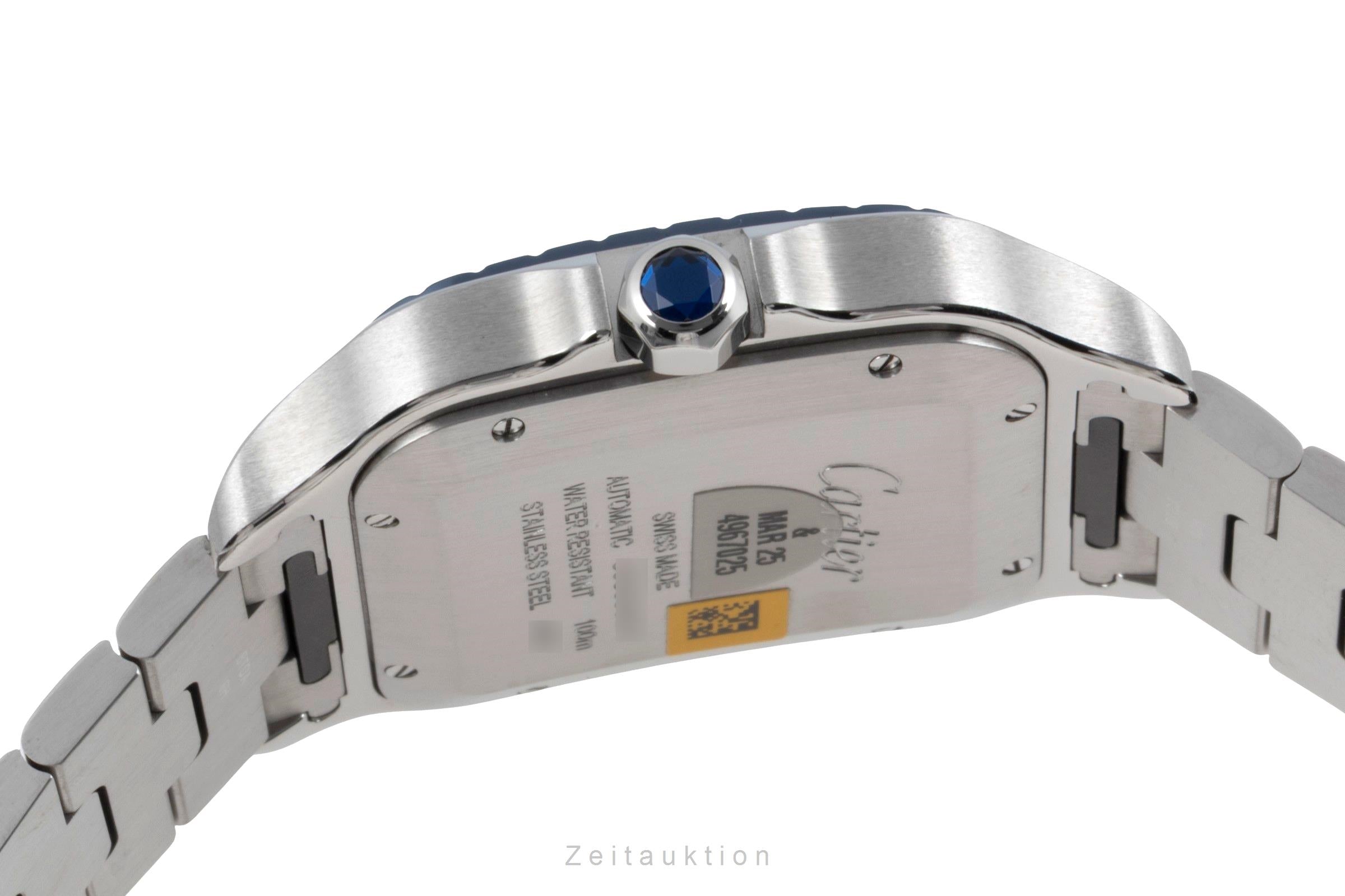 Cartier Santos acciaio automatismo orologio da uomo WSSA0047  [2601148]