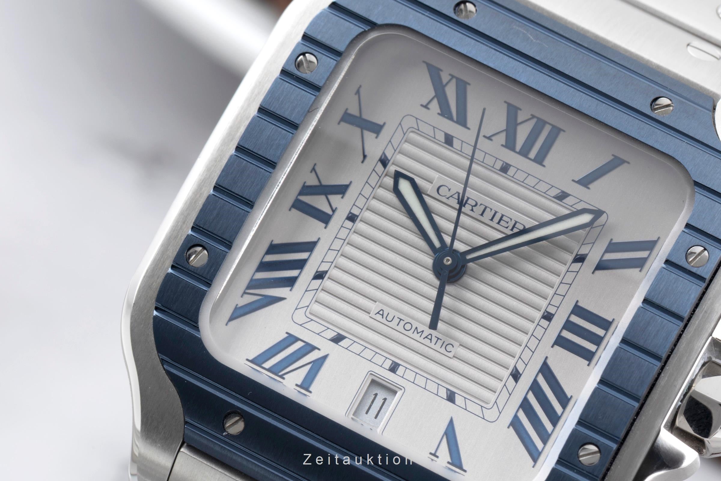 Cartier Santos acciaio automatismo orologio da uomo WSSA0047  [2601148]