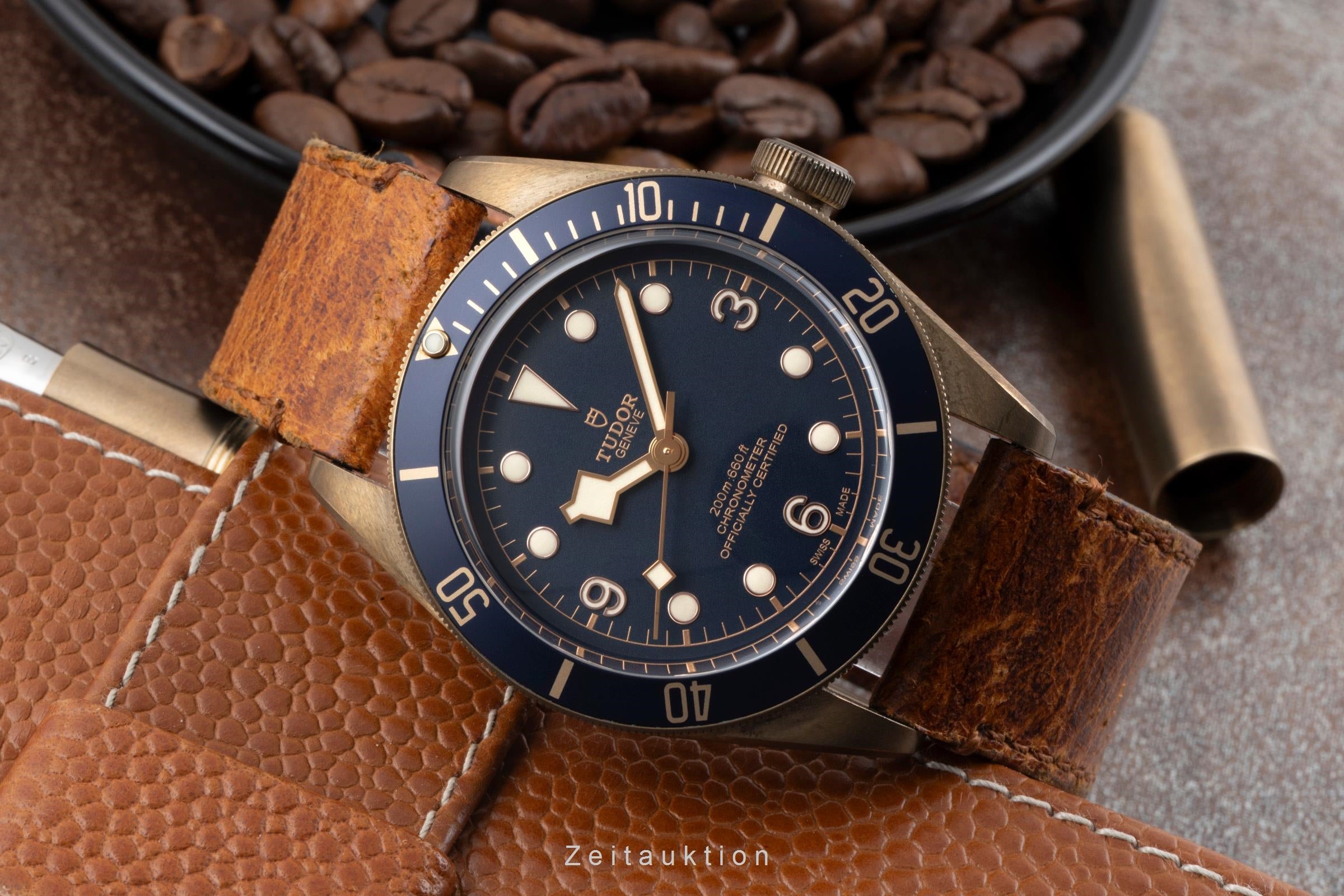 Tudor Black Bay bronze automatic men's watch 79250BB-0001 LP: 4800EUR  [2601150]