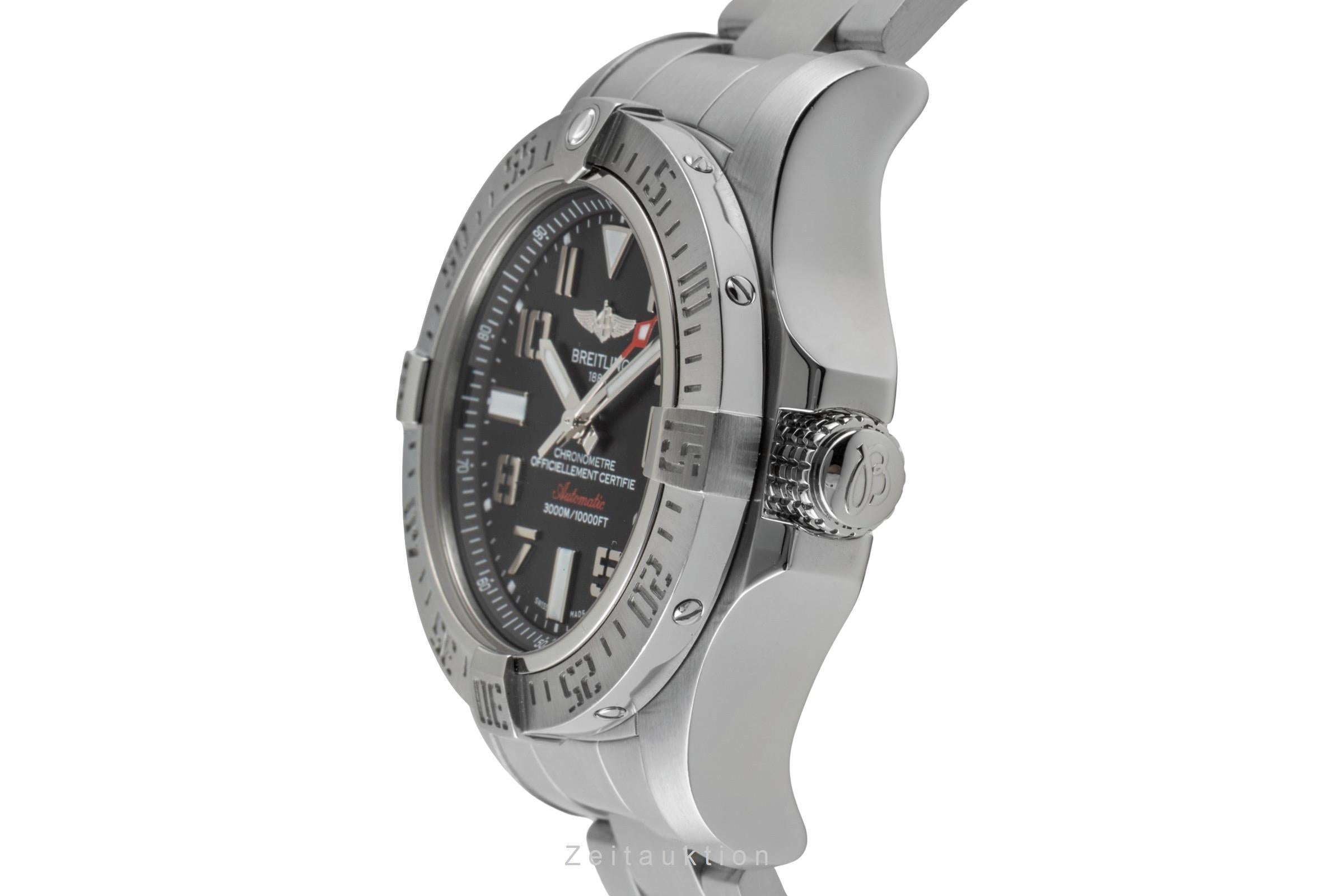 Breitling Avenger II Seawolf acier automatique montre pour hommes A17331  [2601153]