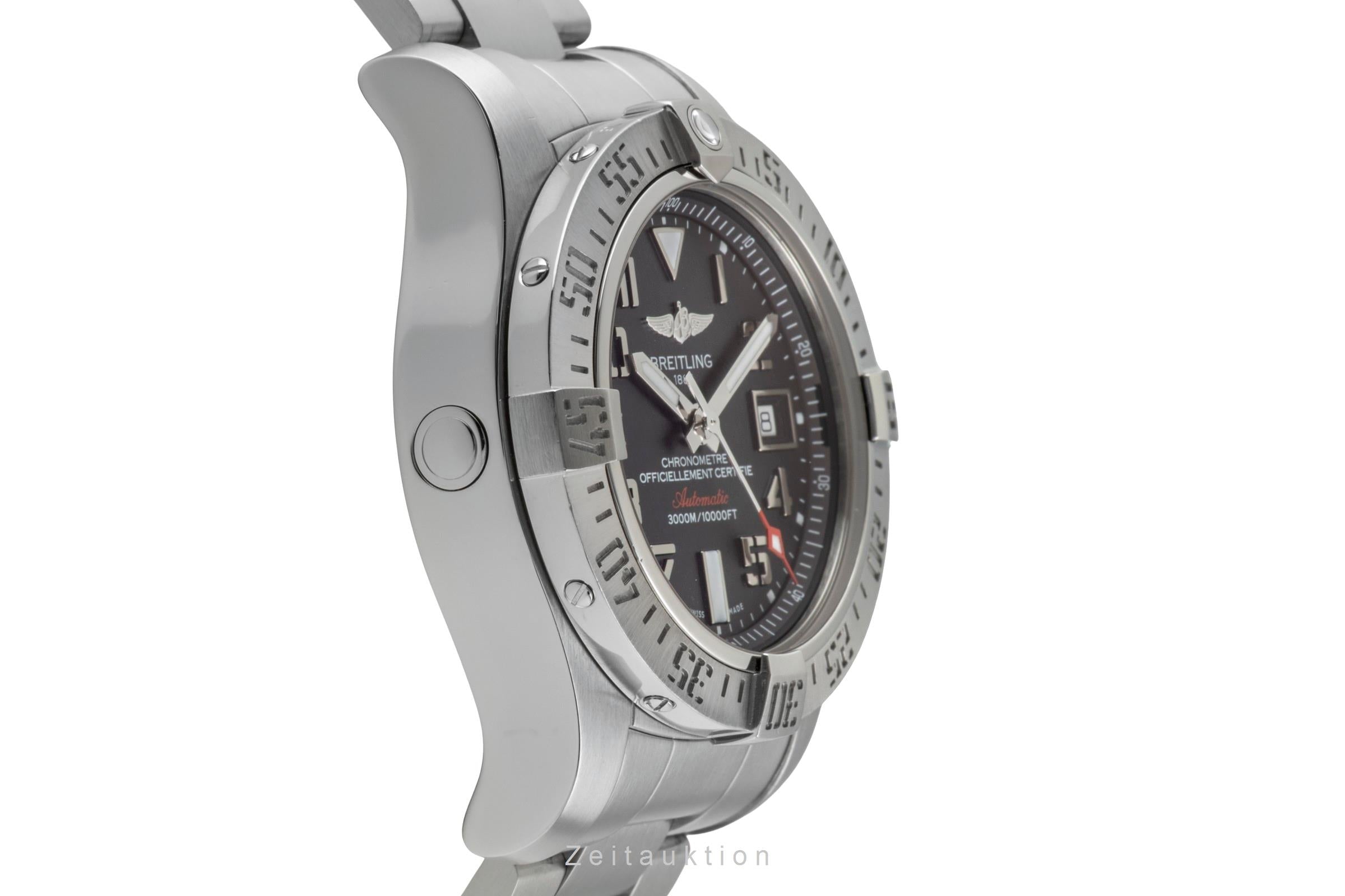 Breitling Avenger II Seawolf steel automatic Kal. B17 Ref. A17331