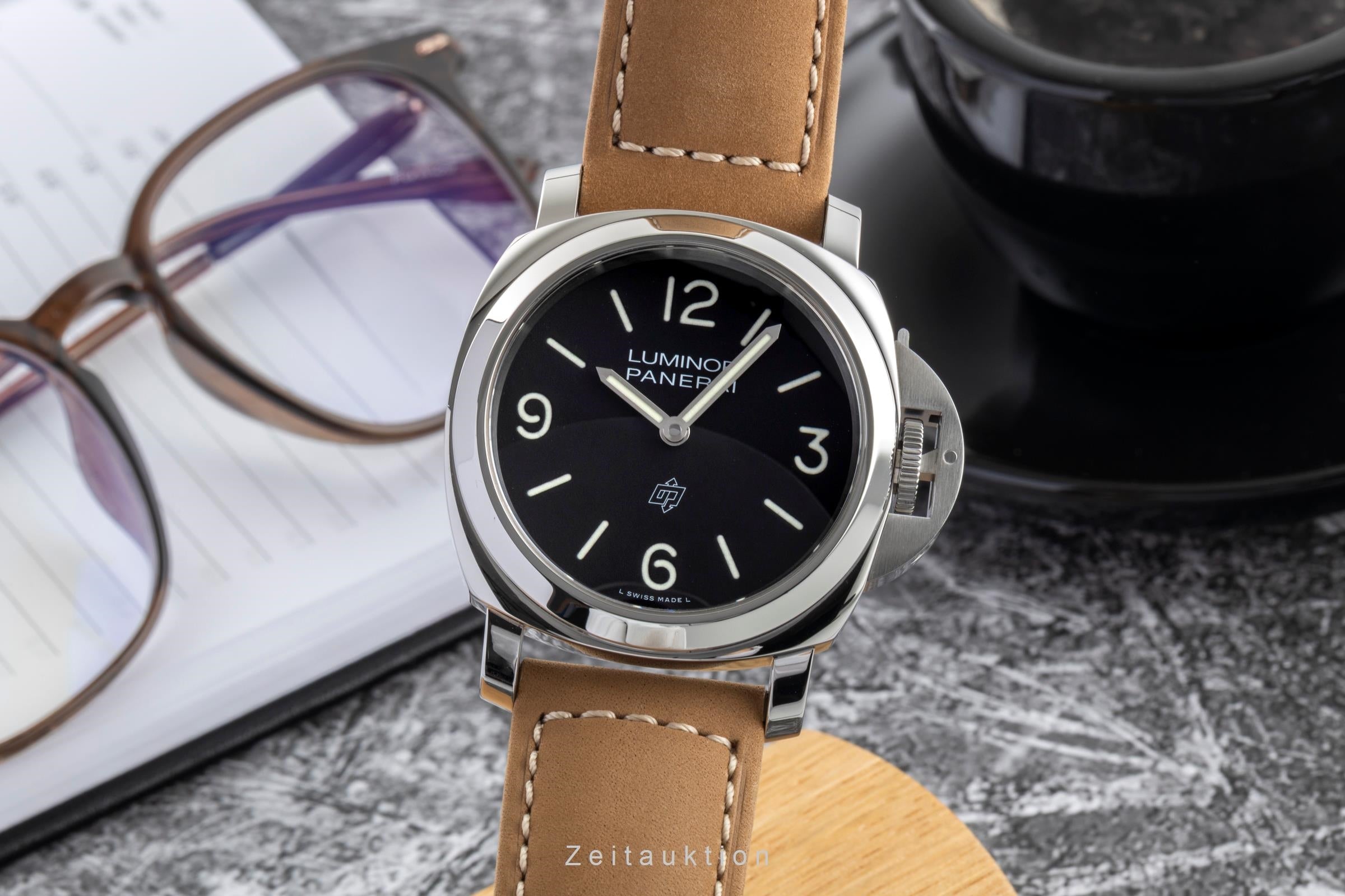Panerai Luminor  steel manual winding men's watch PAM01086  [2601154]