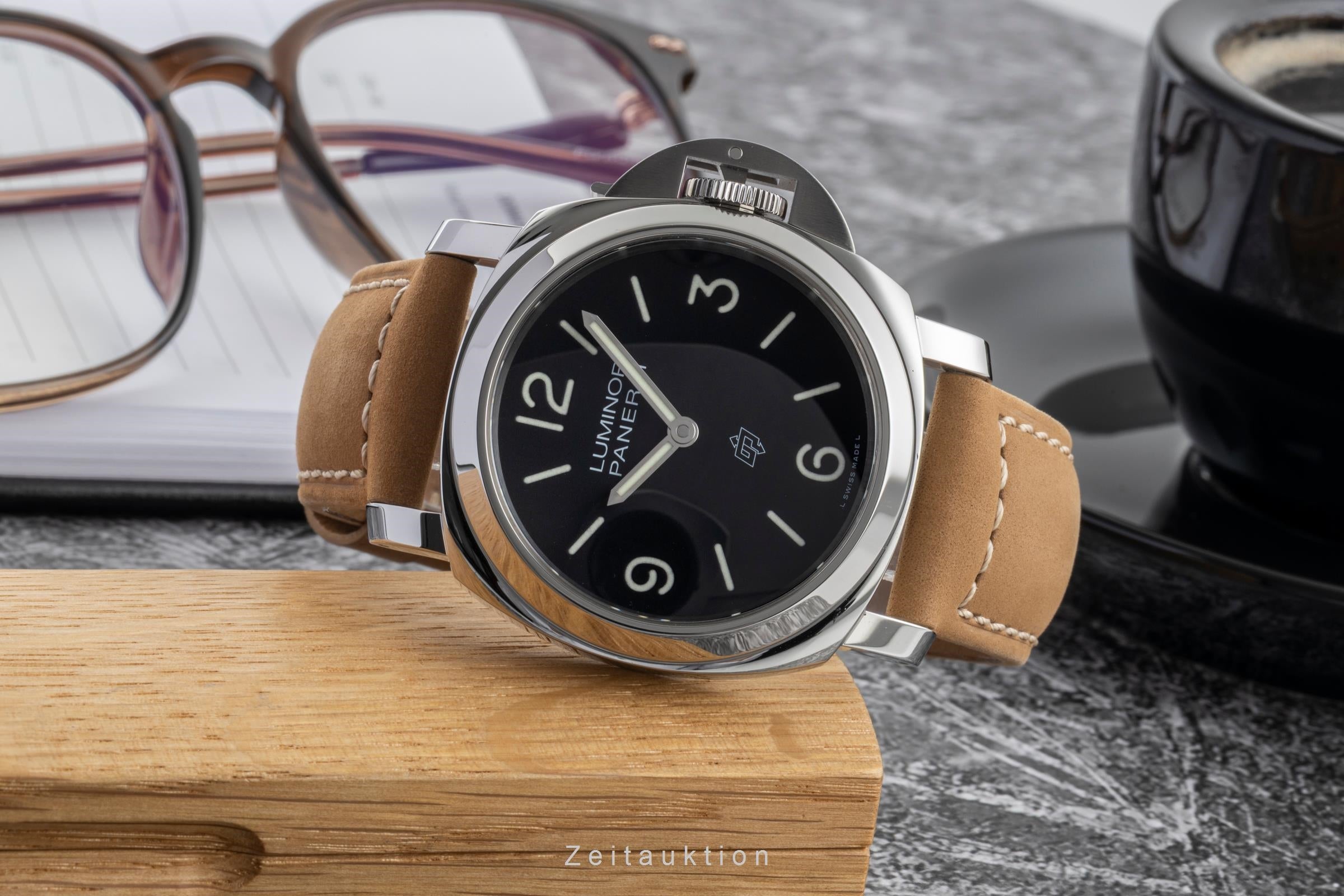 Panerai Luminor  steel manual winding men's watch PAM01086  [2601154]