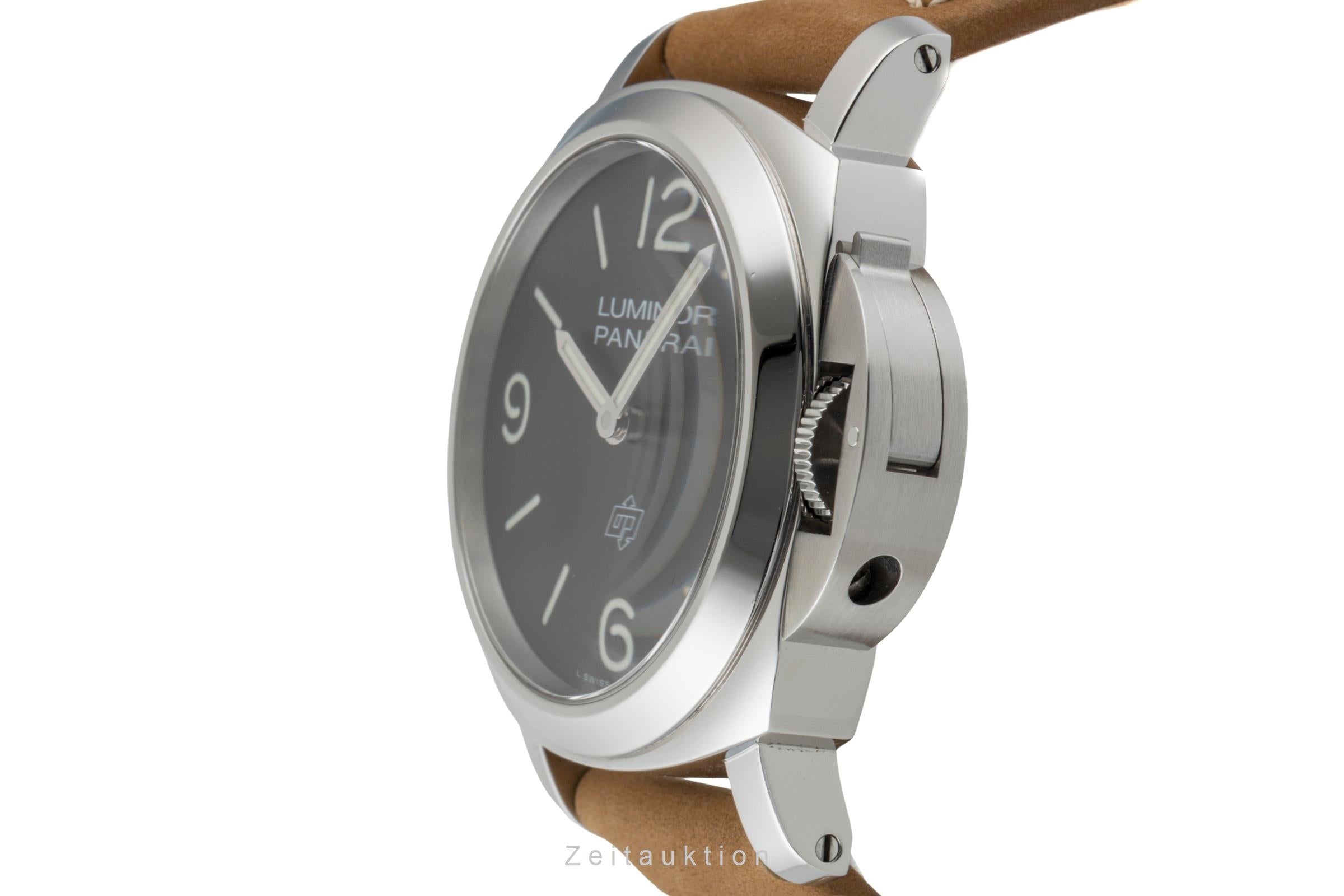 Panerai Luminor  steel manual winding men's watch PAM01086  [2601154]