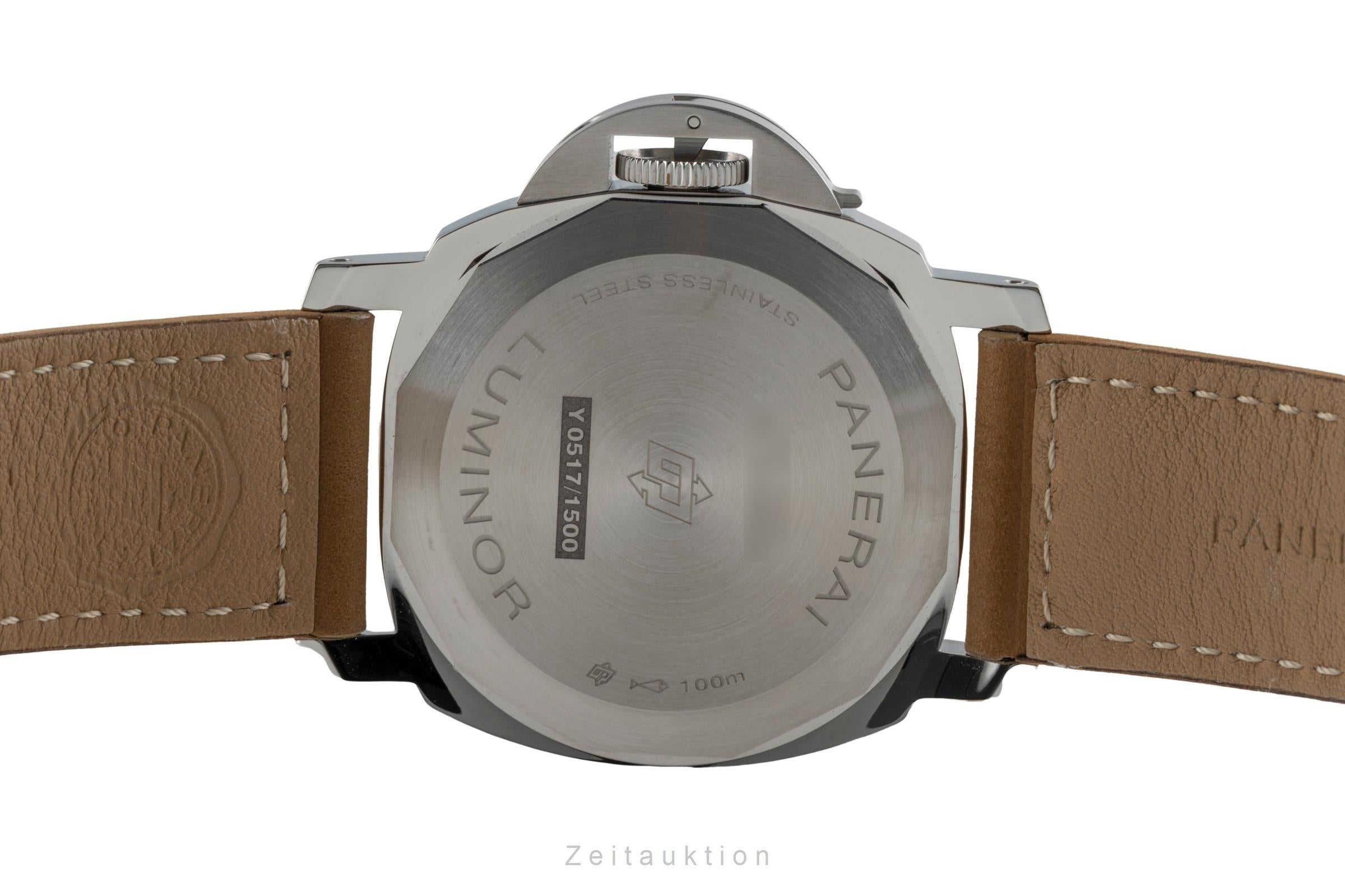 Panerai Luminor  steel manual winding men's watch PAM01086  [2601154]