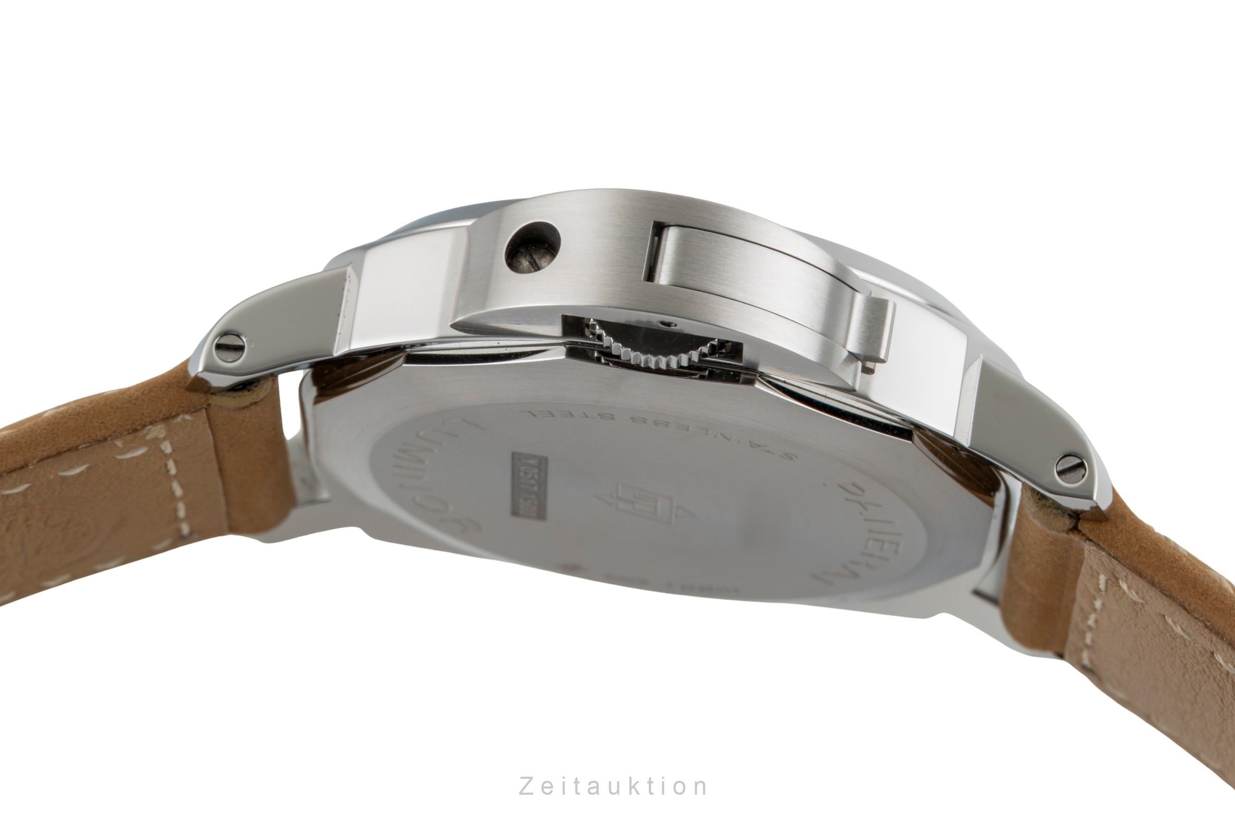 Panerai Luminor  steel manual winding men's watch PAM01086  [2601154]