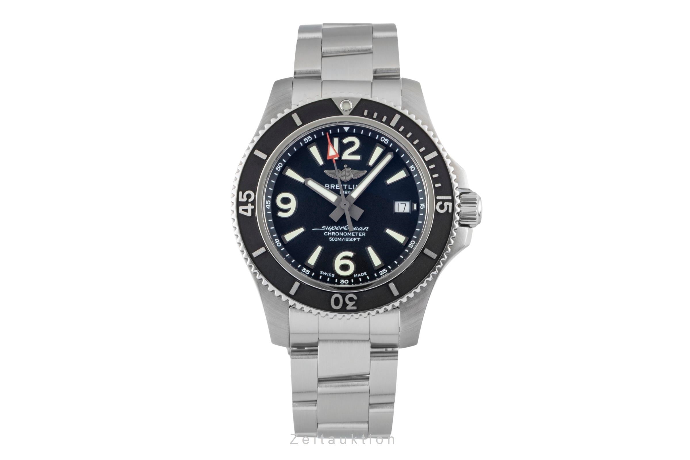 Breitling Superocean acier automatique montre pour hommes A17366021B1A1  [2601155]