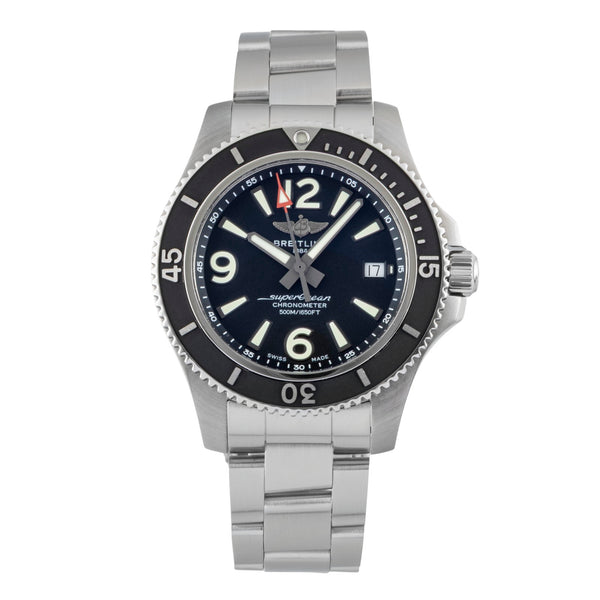 Breitling Superocean acier automatique montre pour hommes A17366021B1A1  [2601155]