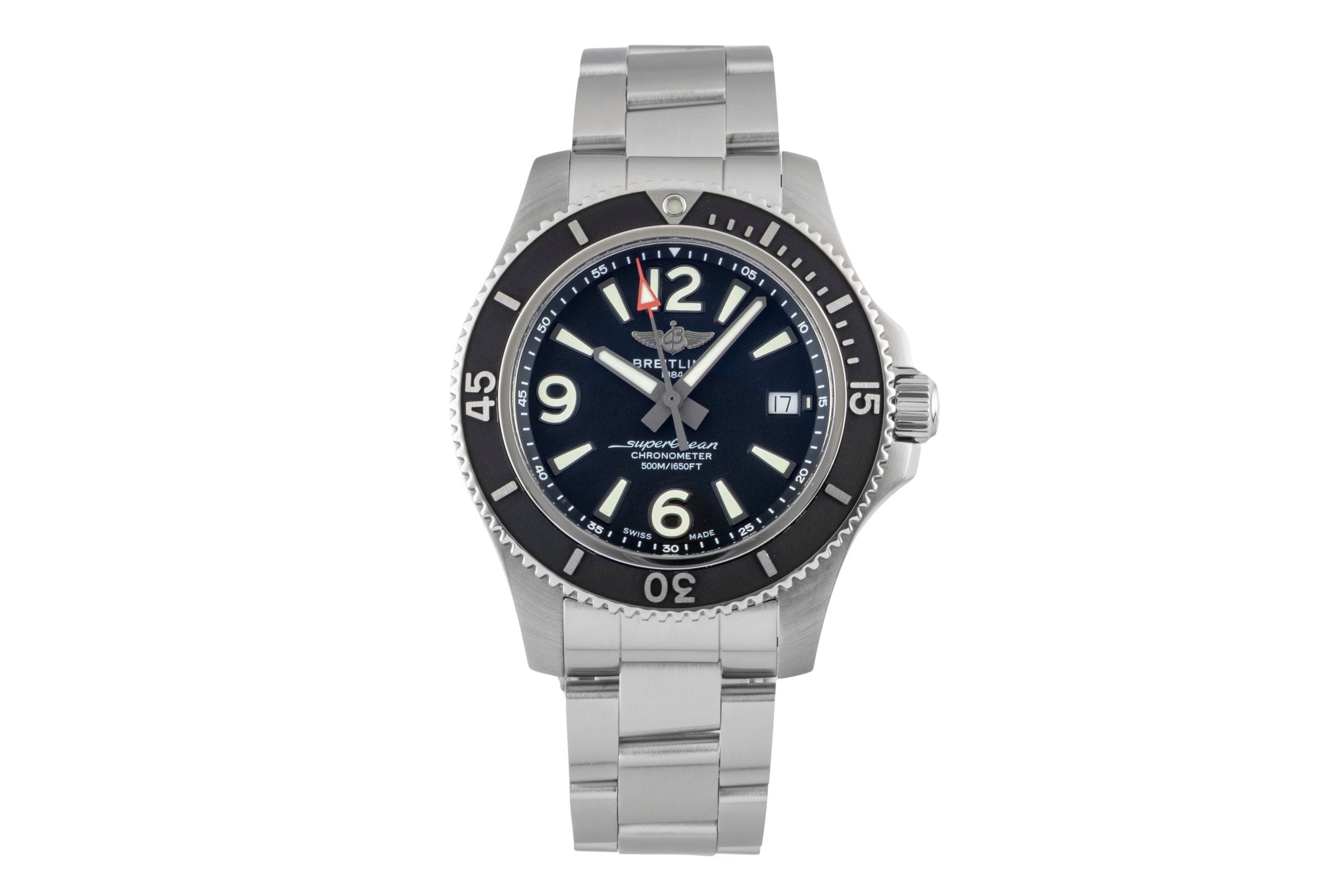 Breitling Superocean steel automatic men's watch A17366021B1A1  [2601155]