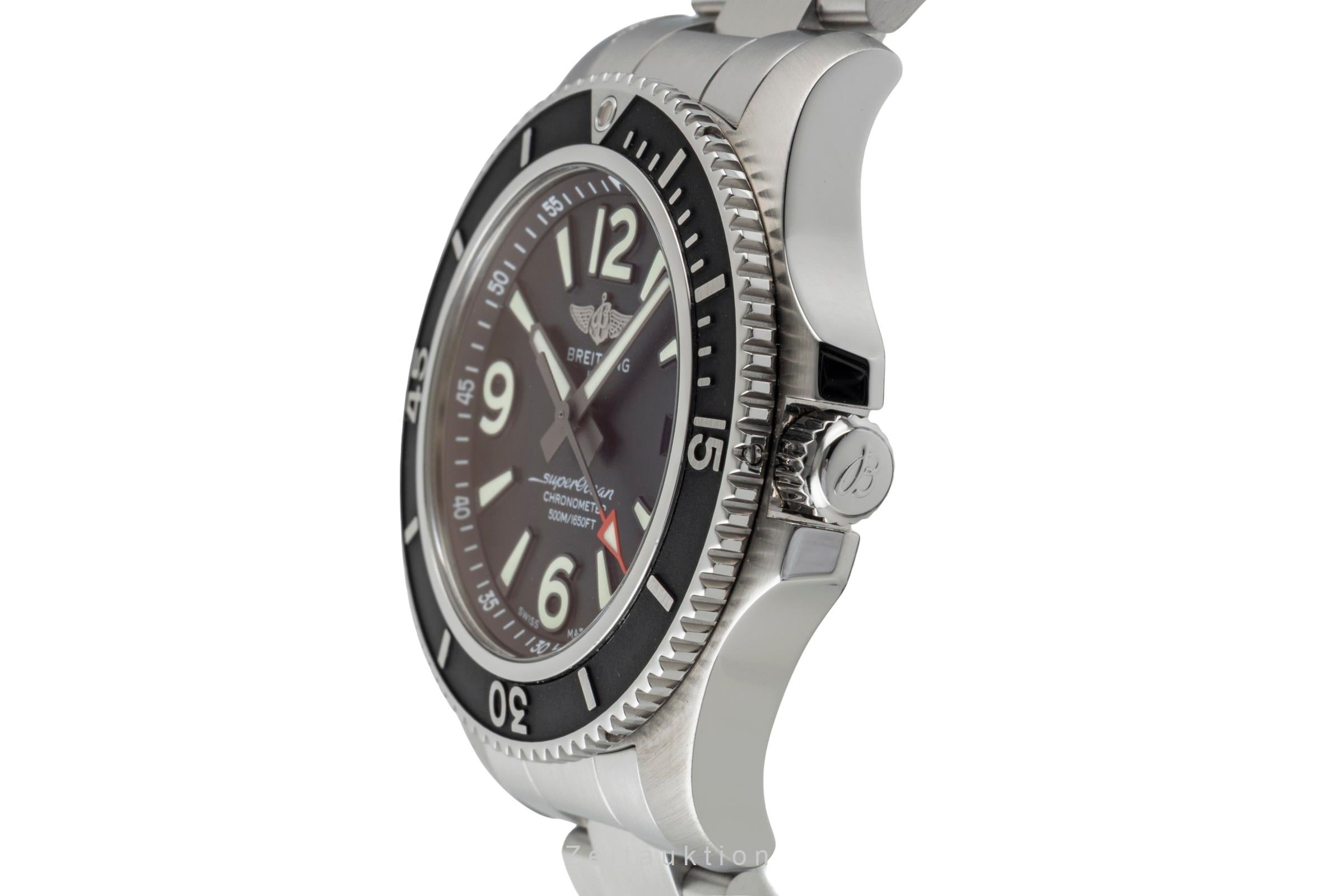 Breitling Superocean acier automatique montre pour hommes A17366021B1A1  [2601155]