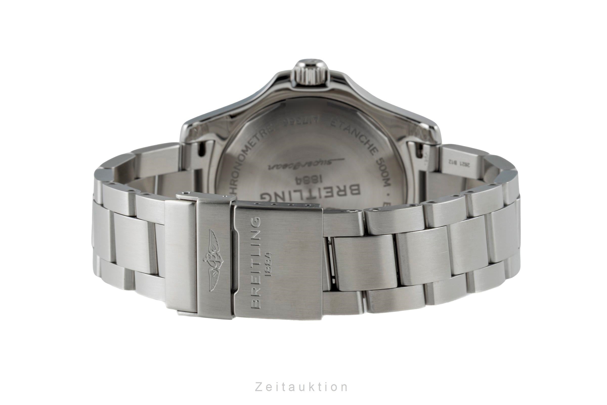 Breitling Superocean acier automatique montre pour hommes A17366021B1A1  [2601155]