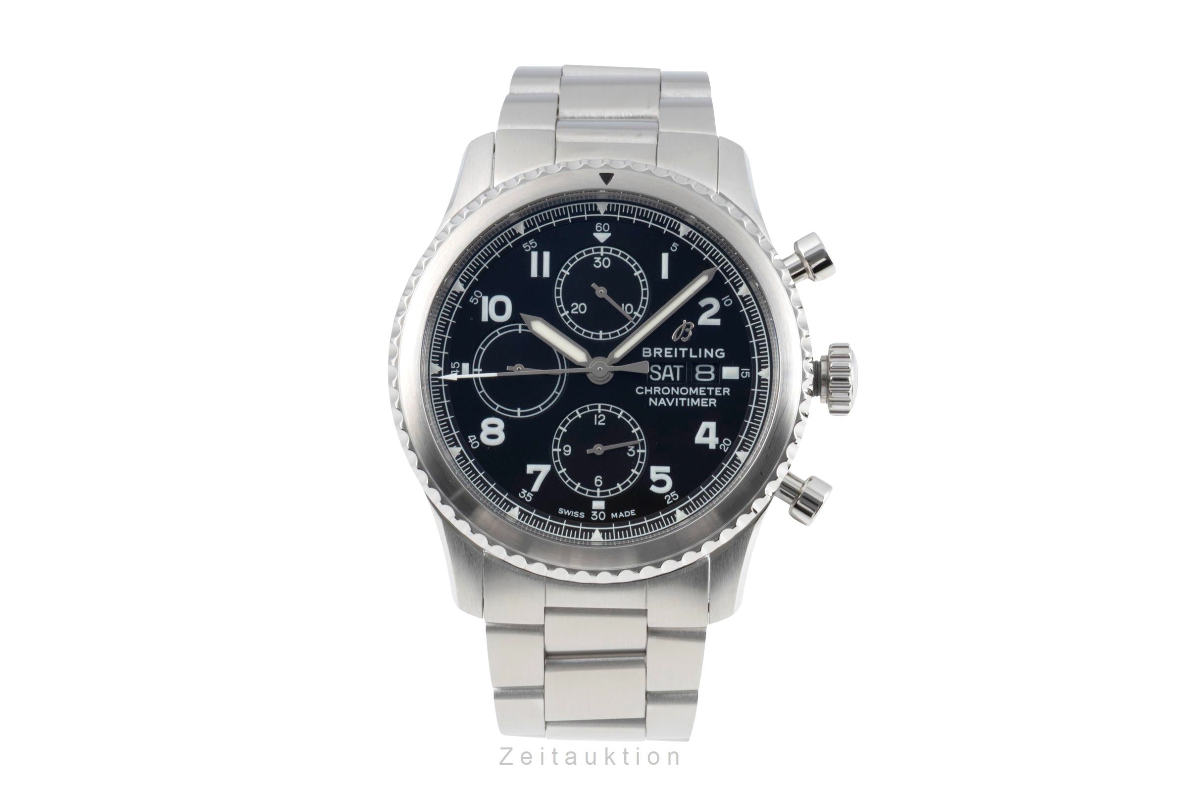 Breitling Navitimer chronograph steel automatic men's watch A13314101B1A1  [2601158]
