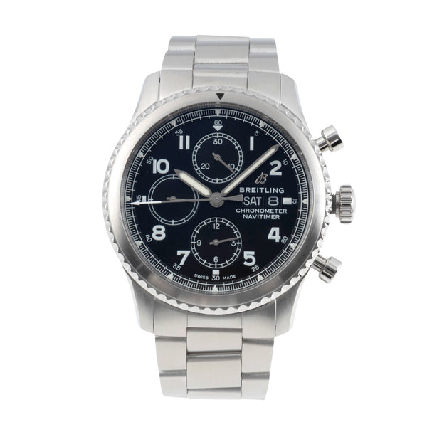 Breitling Navitimer chronograph steel automatic men's watch A13314101B1A1  [2601158]