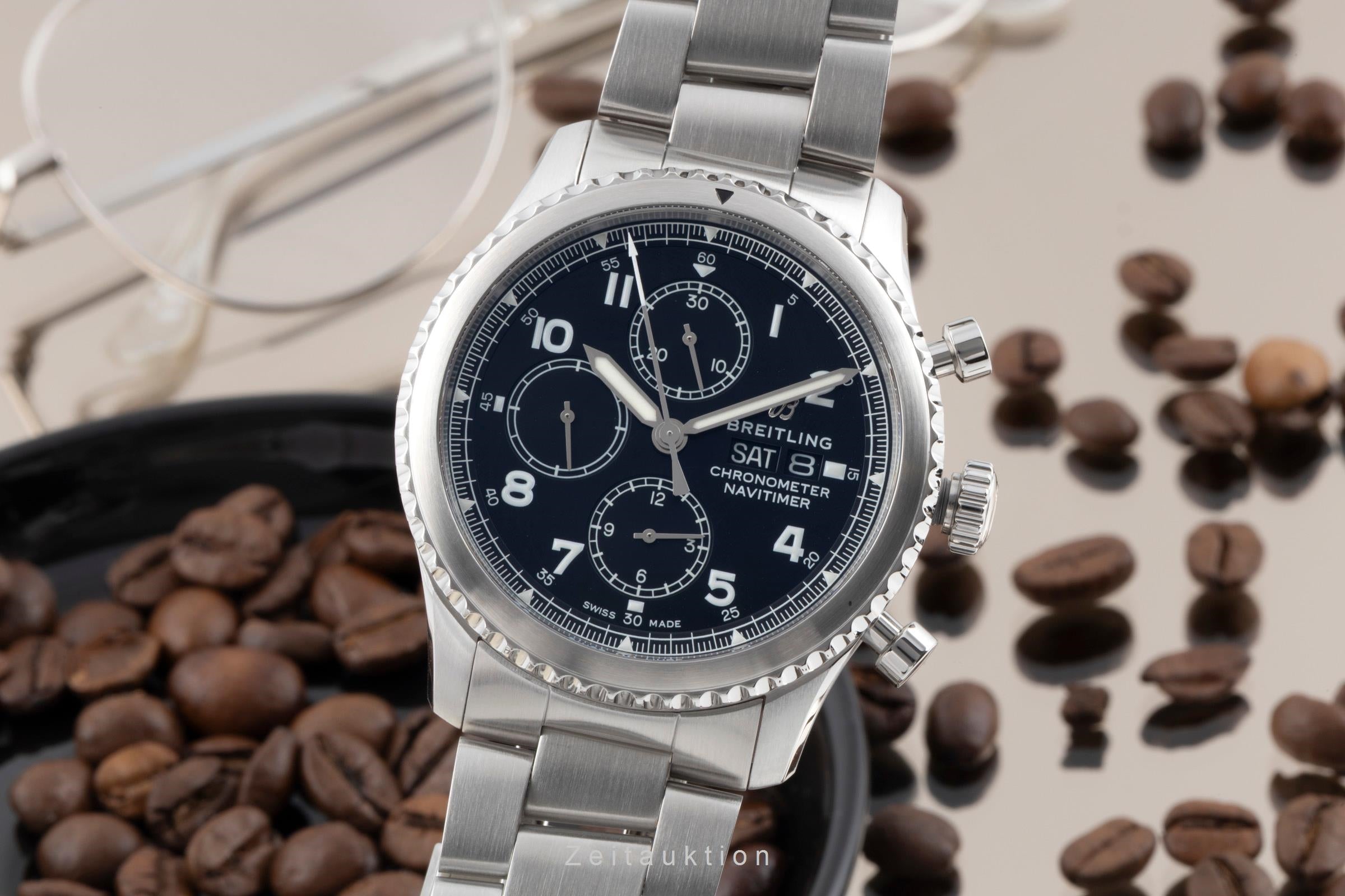 Breitling Navitimer chronograph steel automatic men's watch A13314101B1A1  [2601158]