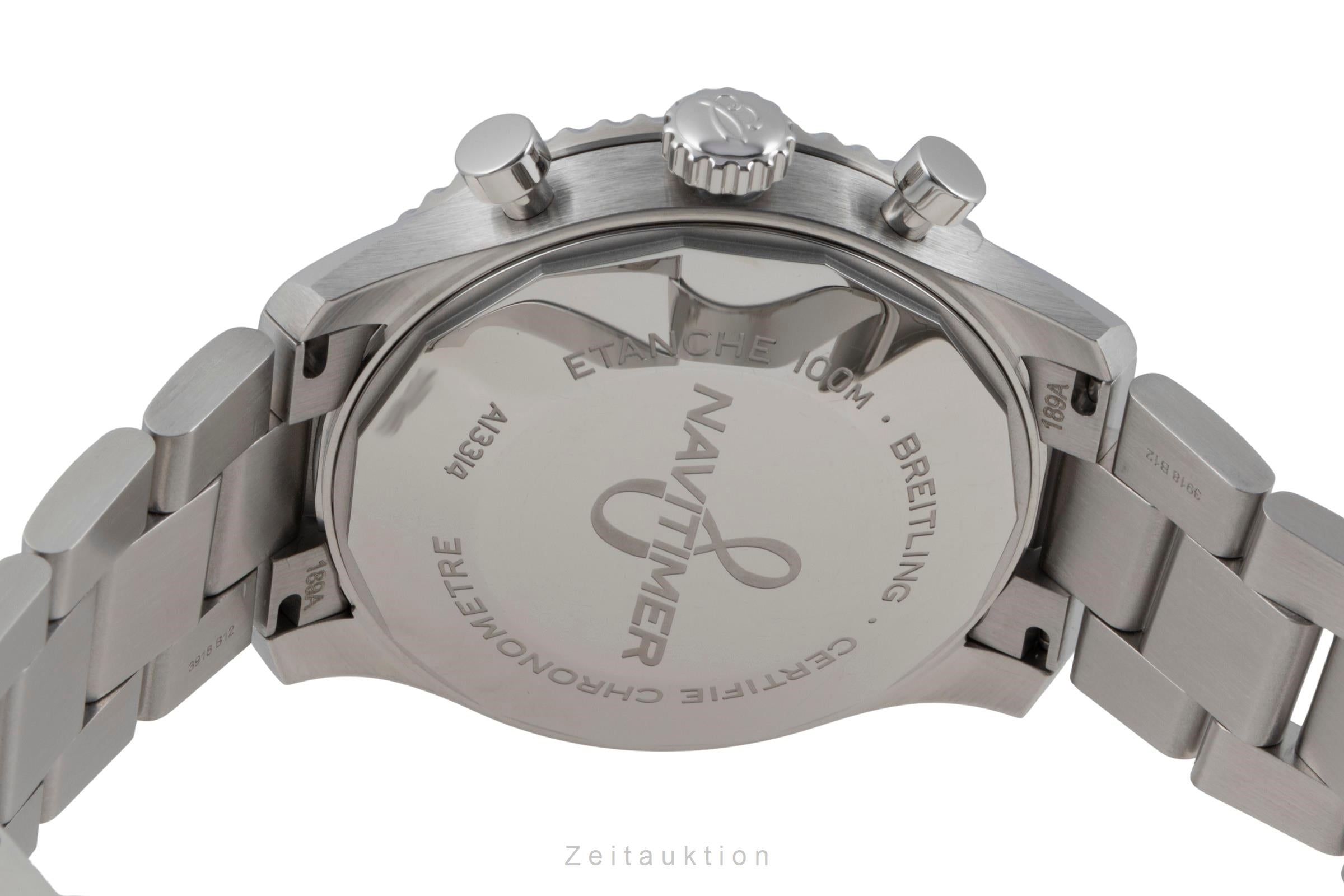 Breitling Navitimer chronograph steel automatic men's watch A13314101B1A1  [2601158]