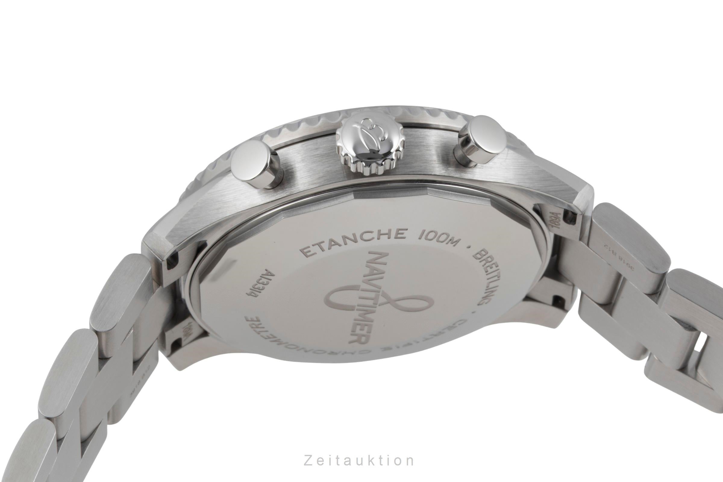 Breitling Navitimer chronograph steel automatic men's watch A13314101B1A1  [2601158]