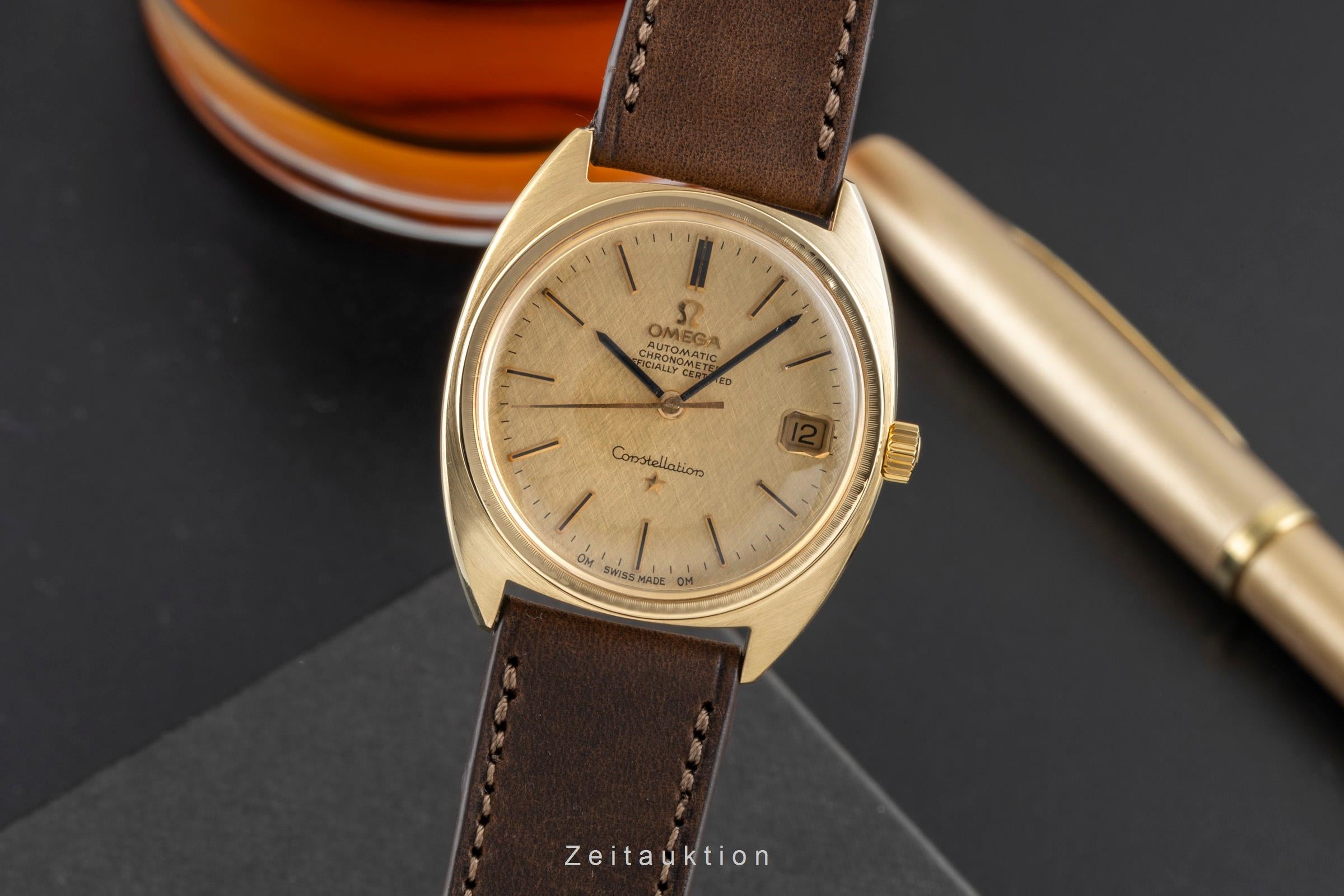 Omega Constellation 18 ct gold automatic Kal. 564 Ref. 168.009