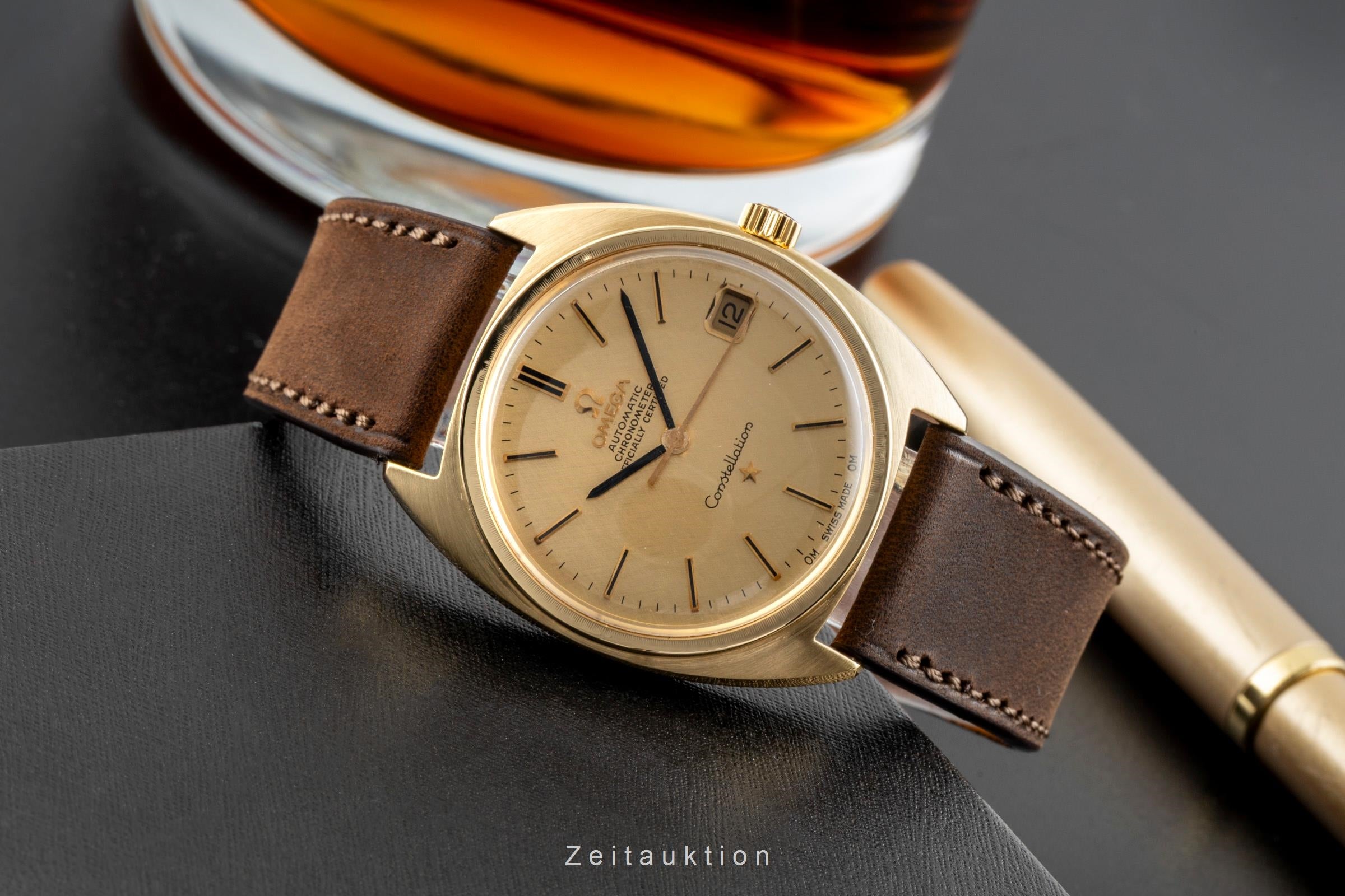 Omega Constellation 18 ct gold automatic Kal. 564 Ref. 168.009