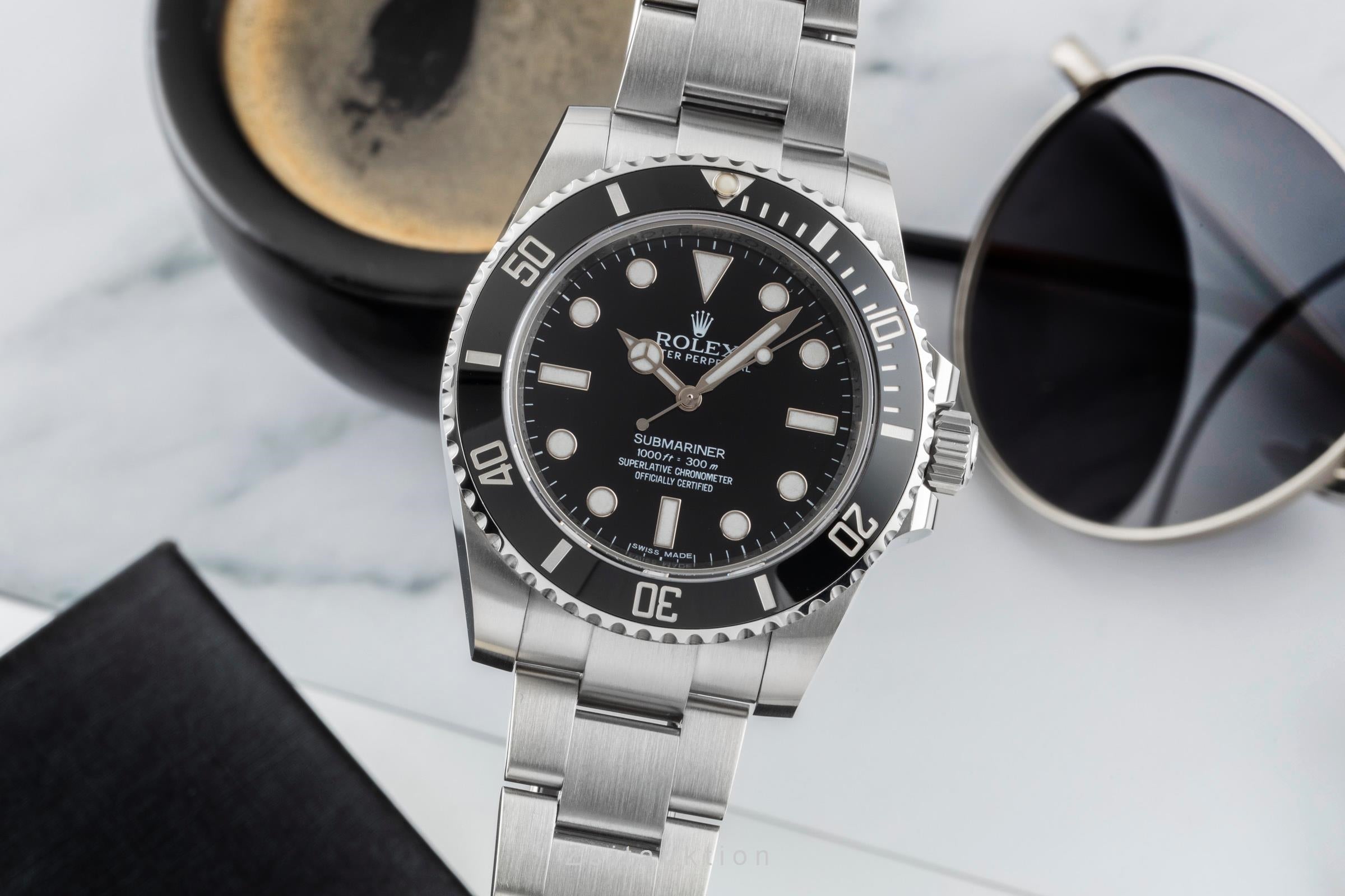 Rolex Submariner steel automatic men's watch 114060  [2601161]