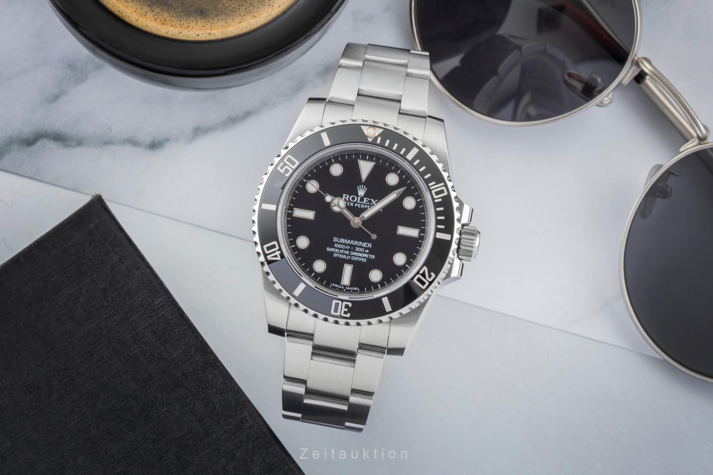 Rolex Submariner steel automatic men's watch 114060  [2601161]