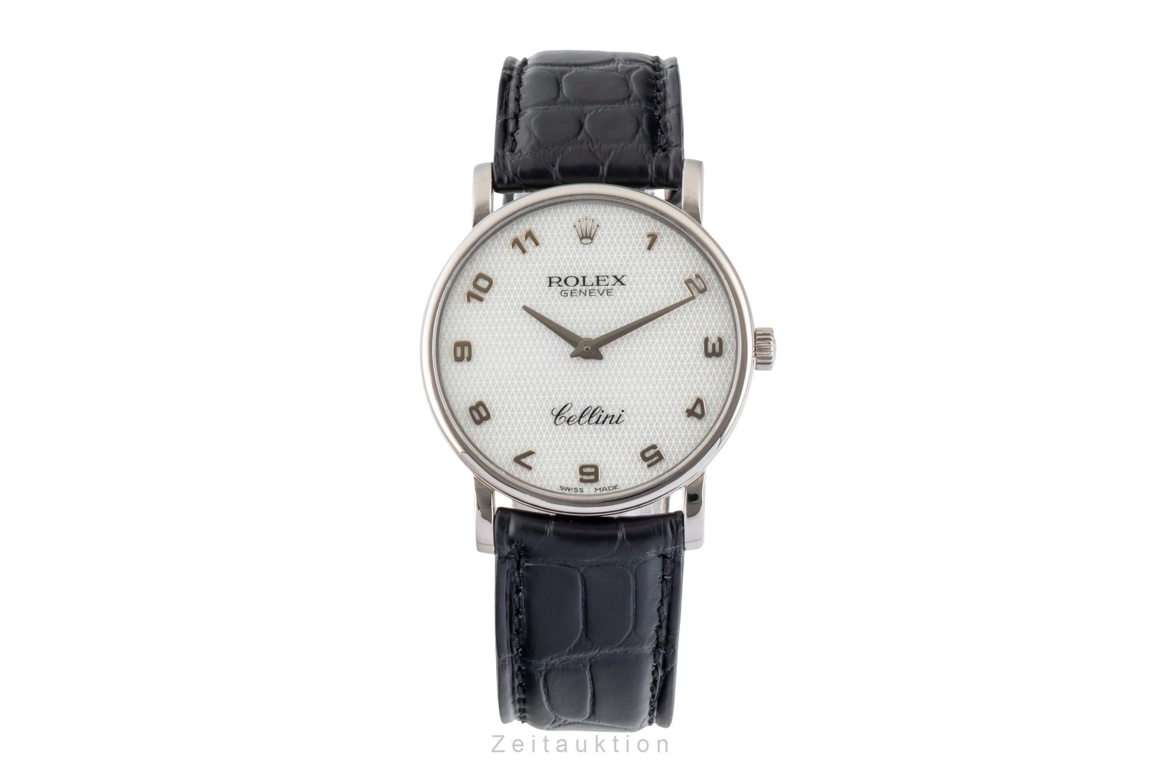 Rolex Cellini 18 ct white gold manual winding men's watch 5115  [2601162]