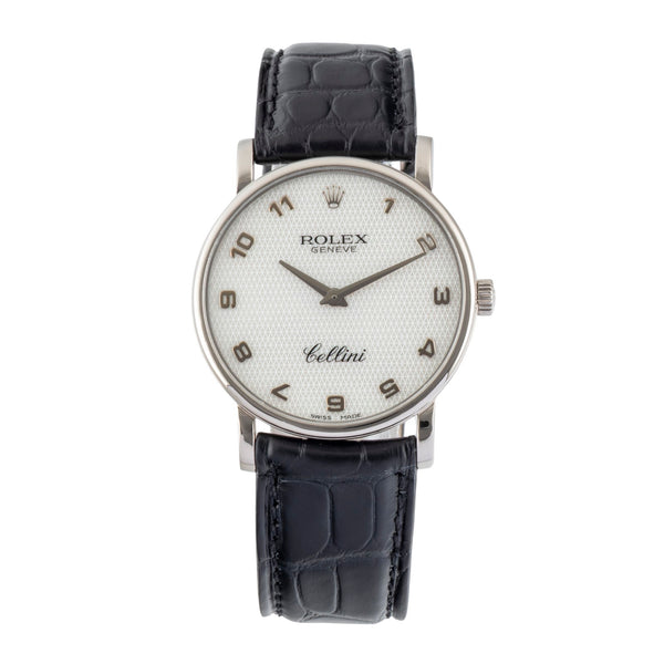 Rolex Cellini 18 ct white gold manual winding men's watch 5115  [2601162]