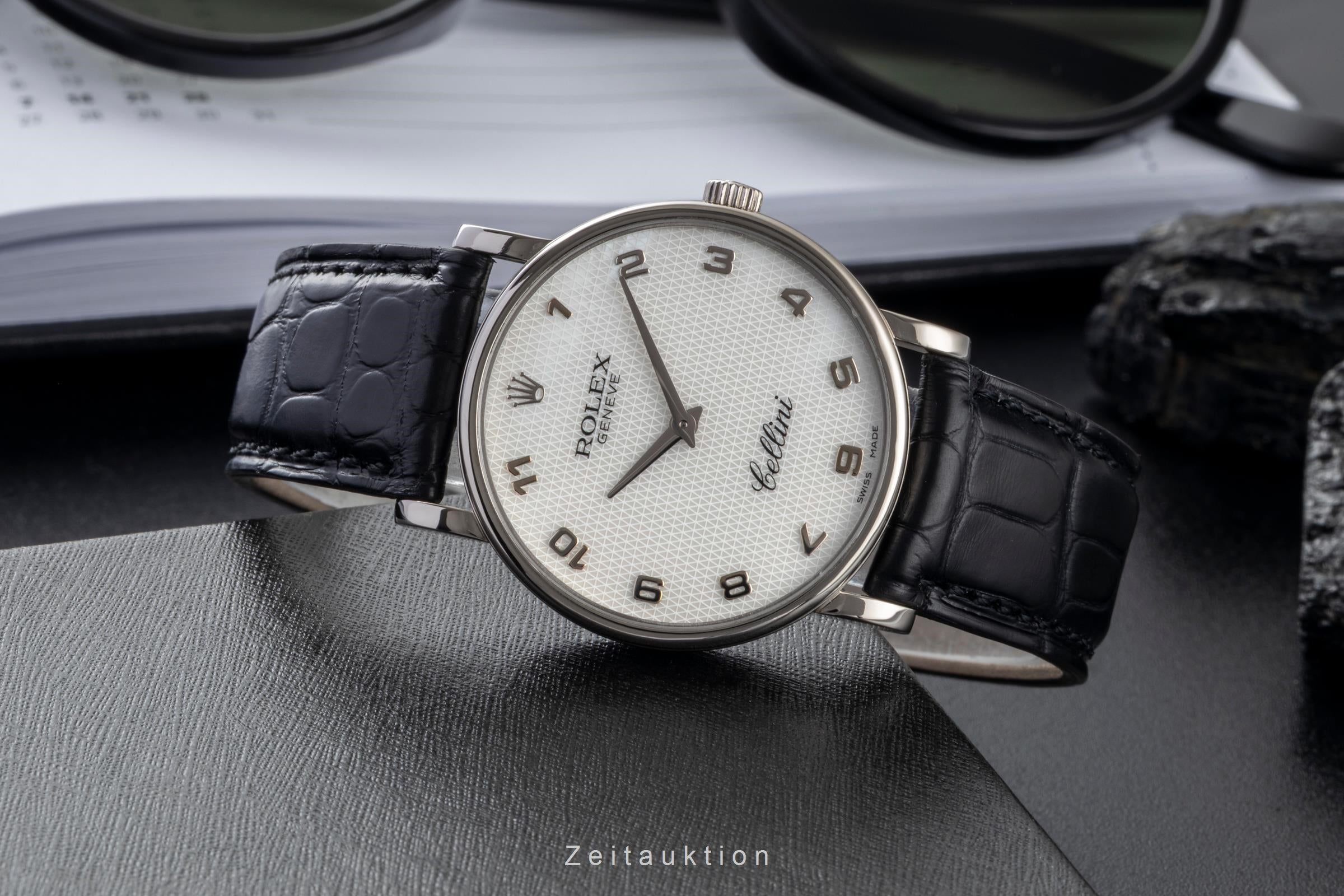 Rolex Cellini 18 ct white gold manual winding men's watch 5115  [2601162]