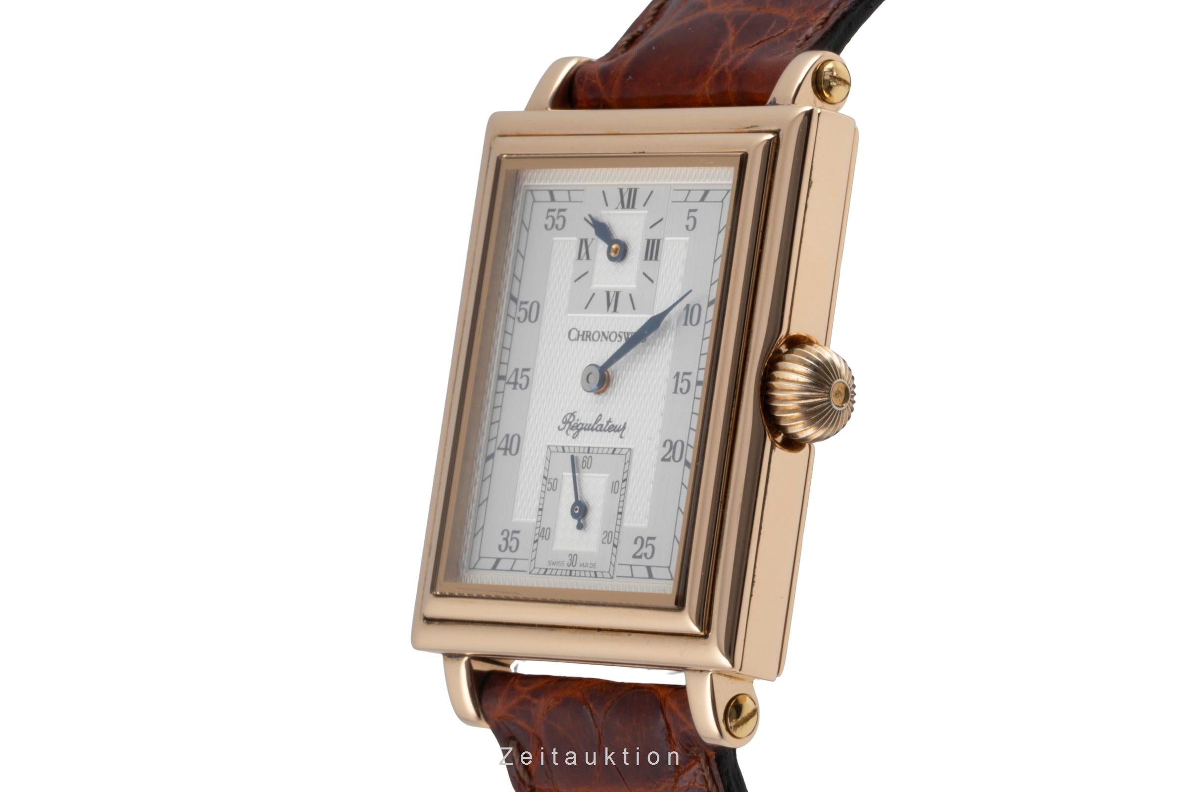 Chronoswiss Regulateur oro 18 ct carica manuale orologio da uomo CH 2951  [2601166]