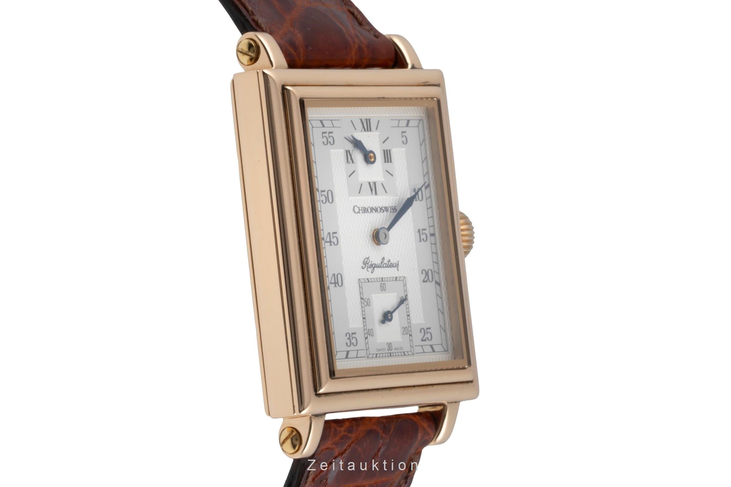 Chronoswiss Regulateur oro 18 ct carica manuale orologio da uomo CH 2951  [2601166]