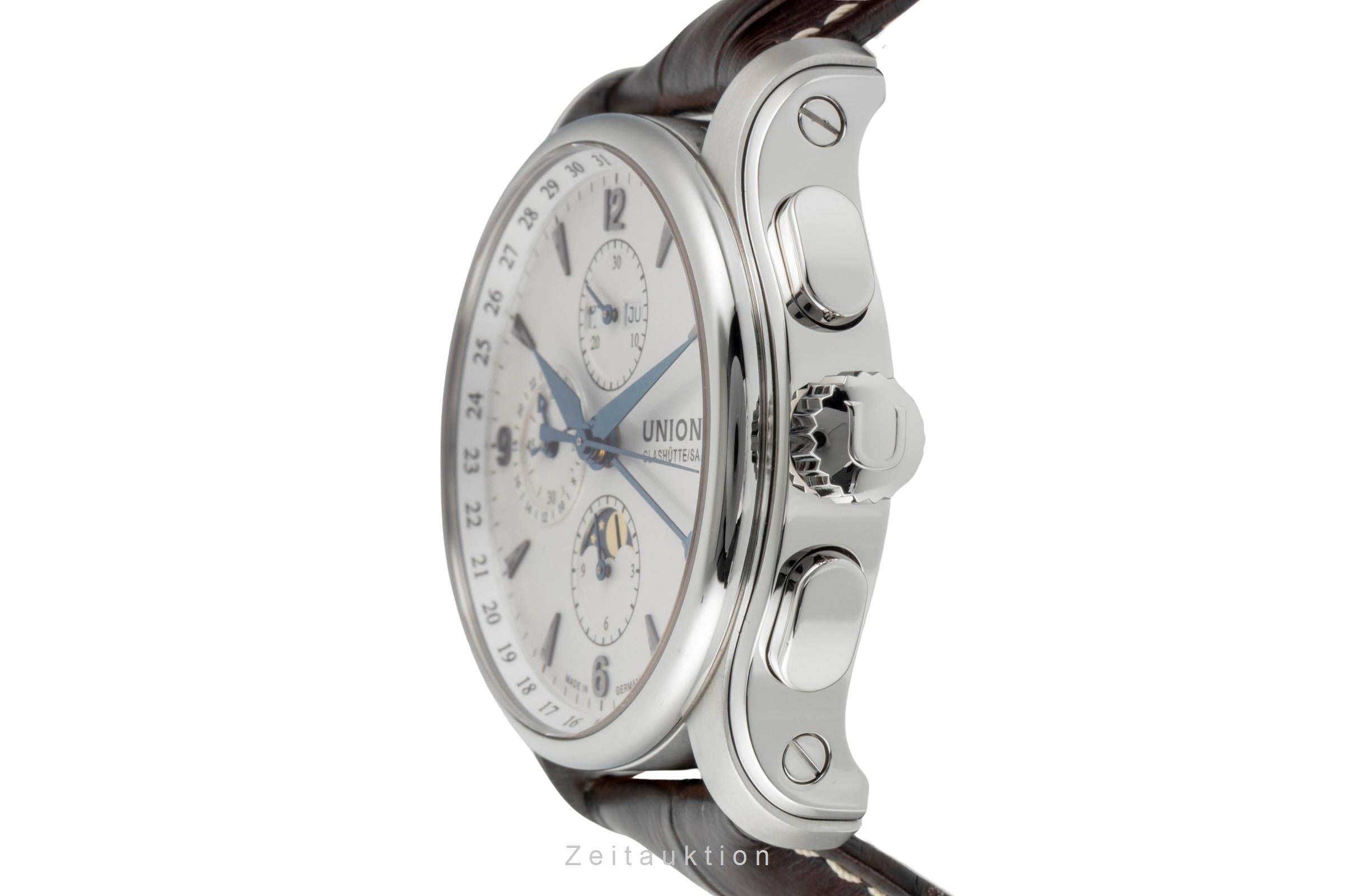 Union Glashütte Belisar cronógrafo acero automático reloj para caballeros D002.425.16.037.00  LP: 3600EUR  [2601168]