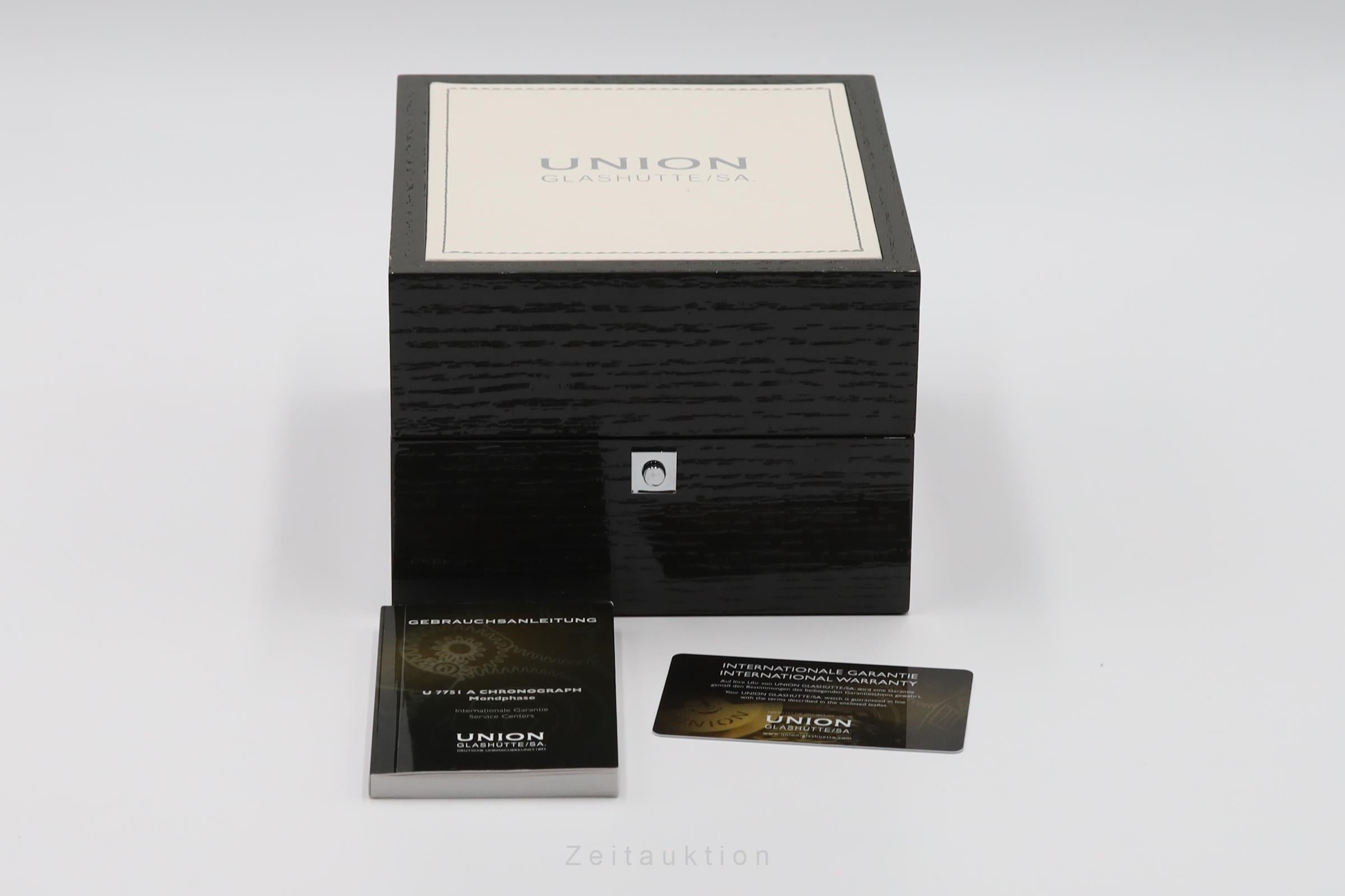 Union Glashütte Belisar cronógrafo acero automático reloj para caballeros D002.425.16.037.00  LP: 3600EUR  [2601168]