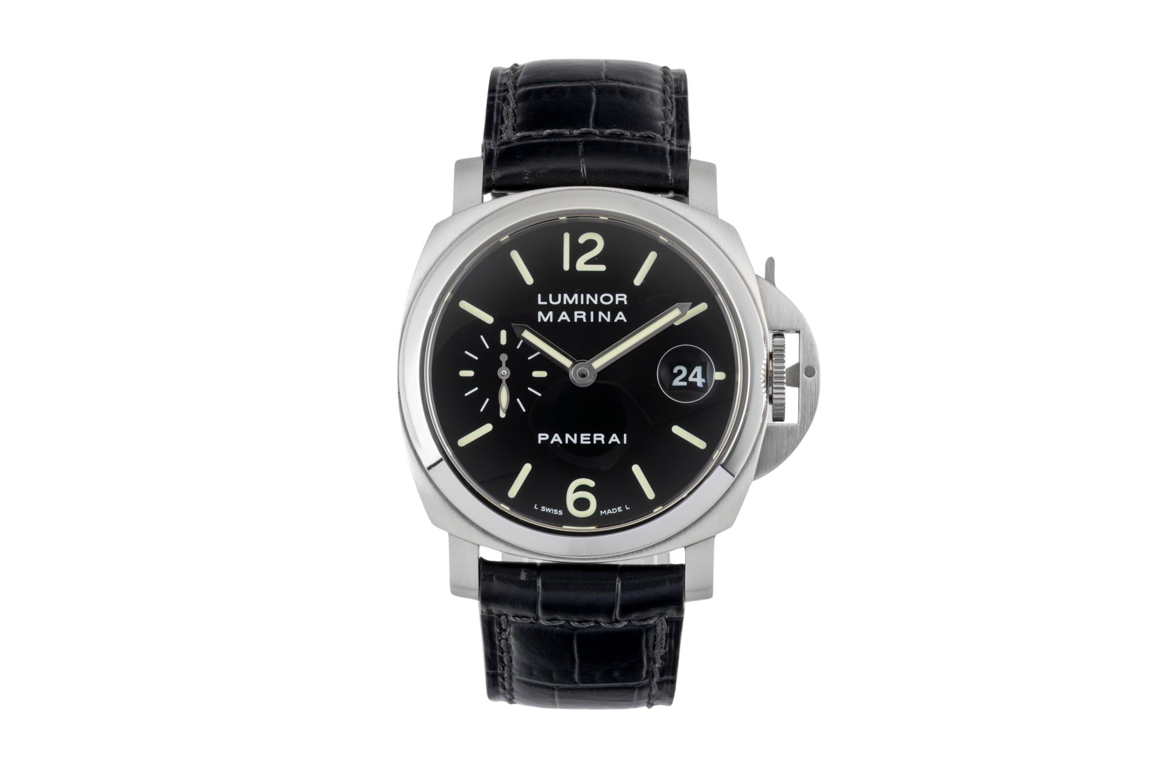 Panerai Luminor Marina acciaio automatismo orologio da uomo PAM00048  [2601169]