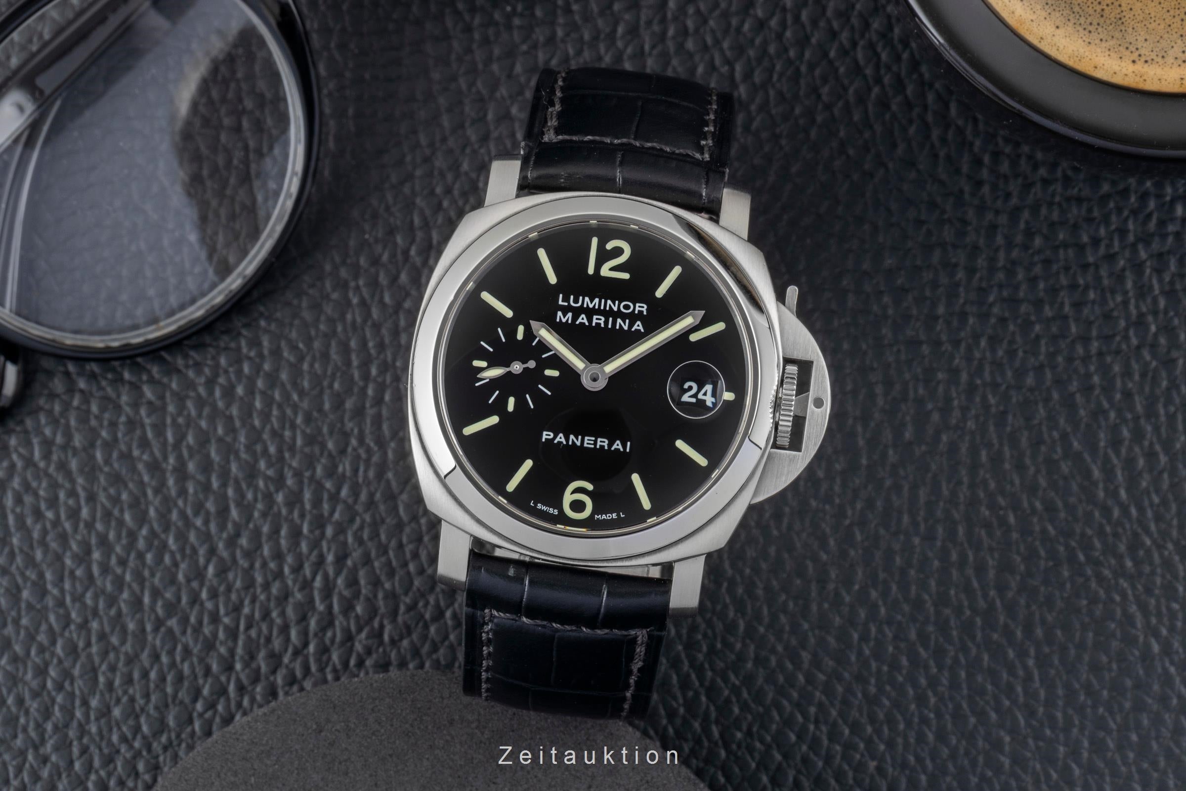 Panerai Luminor Marina acciaio automatismo orologio da uomo PAM00048  [2601169]