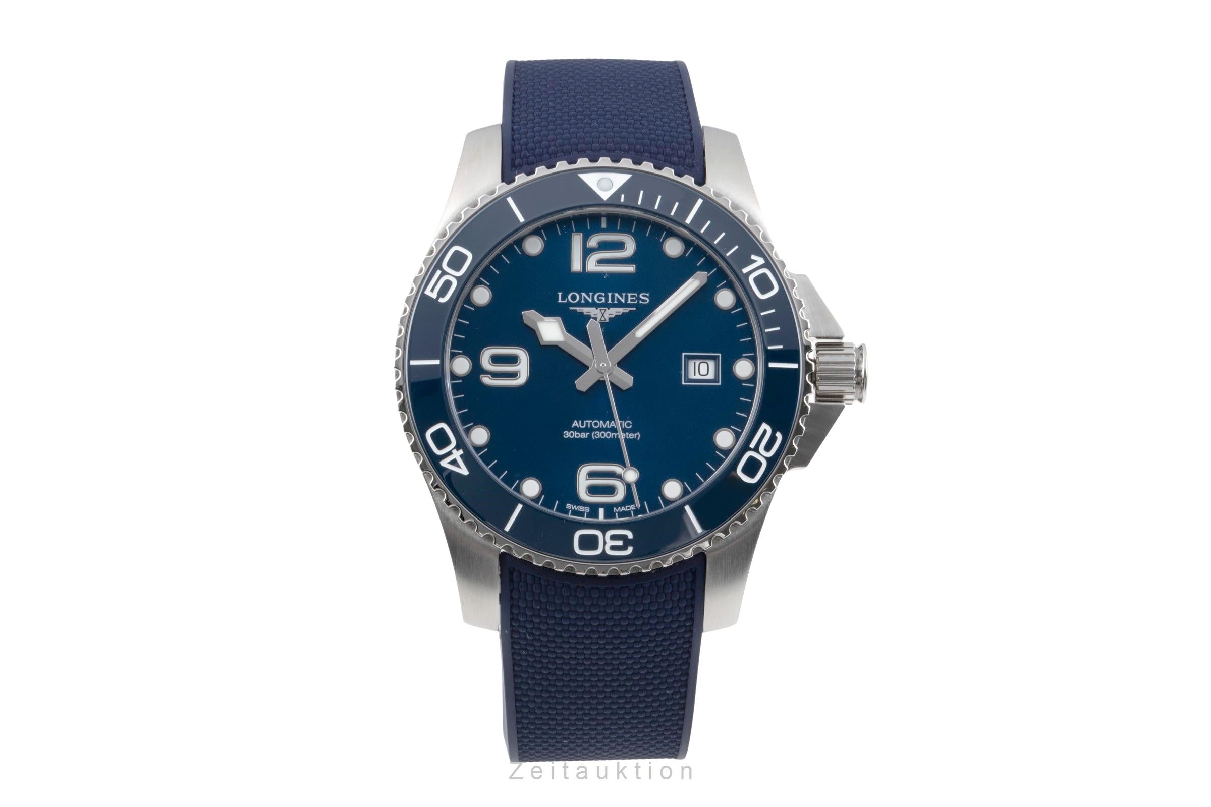 Longines Hydro Conquest steel automatic men's watch L3.782.4.96.9 LP: 1950EUR  [2601171]