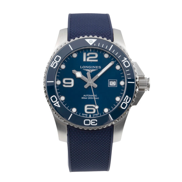 Longines Hydro Conquest steel automatic men's watch L3.782.4.96.9 LP: 1950EUR  [2601171]