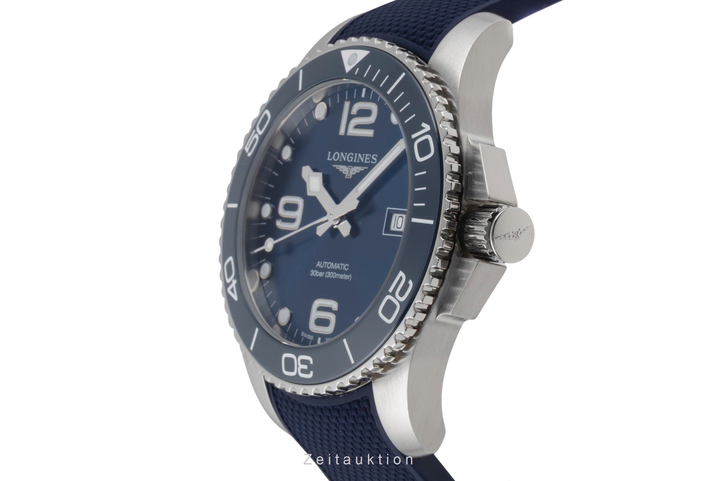 Longines Hydro Conquest steel automatic men's watch L3.782.4.96.9 LP: 1950EUR  [2601171]