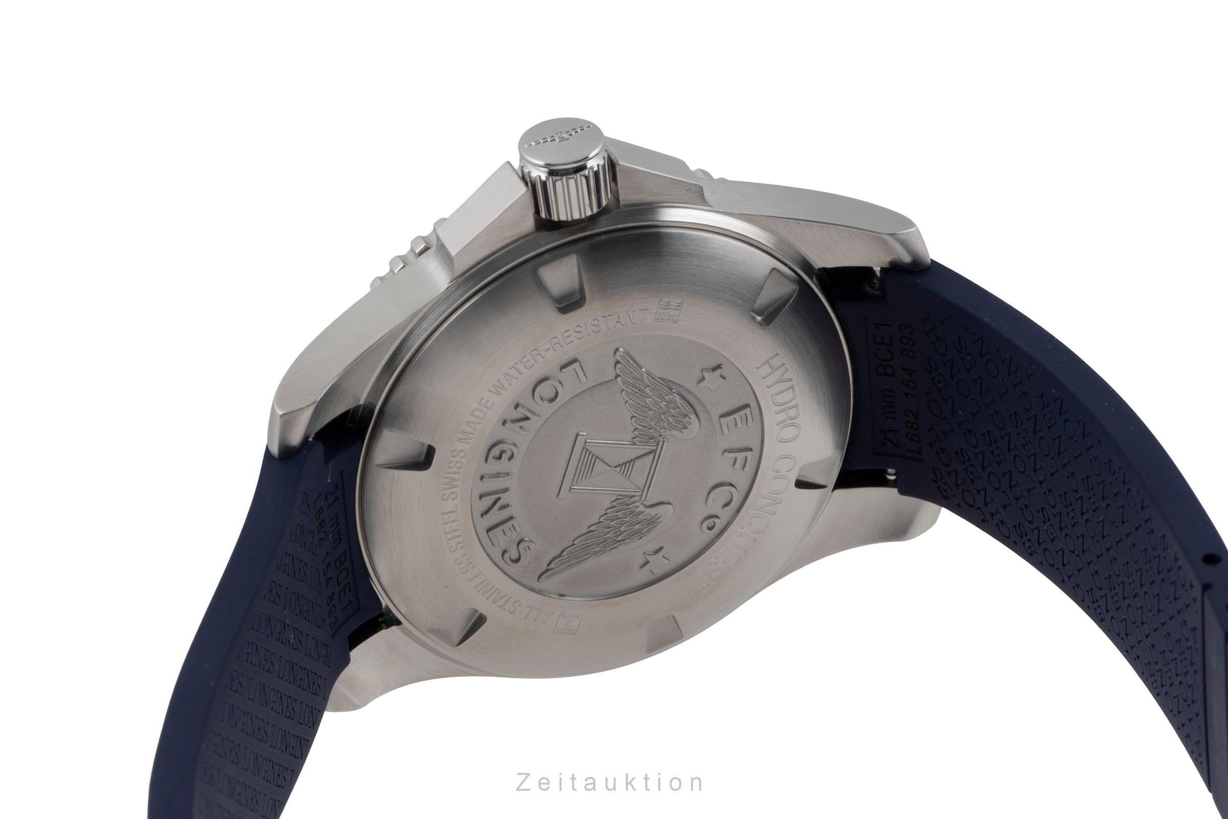 Longines Hydro Conquest steel automatic men's watch L3.782.4.96.9 LP: 1950EUR  [2601171]