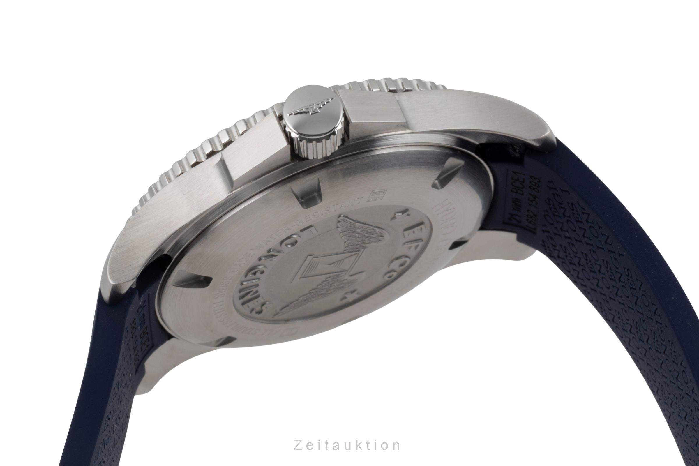 Longines Hydro Conquest steel automatic men's watch L3.782.4.96.9 LP: 1950EUR  [2601171]