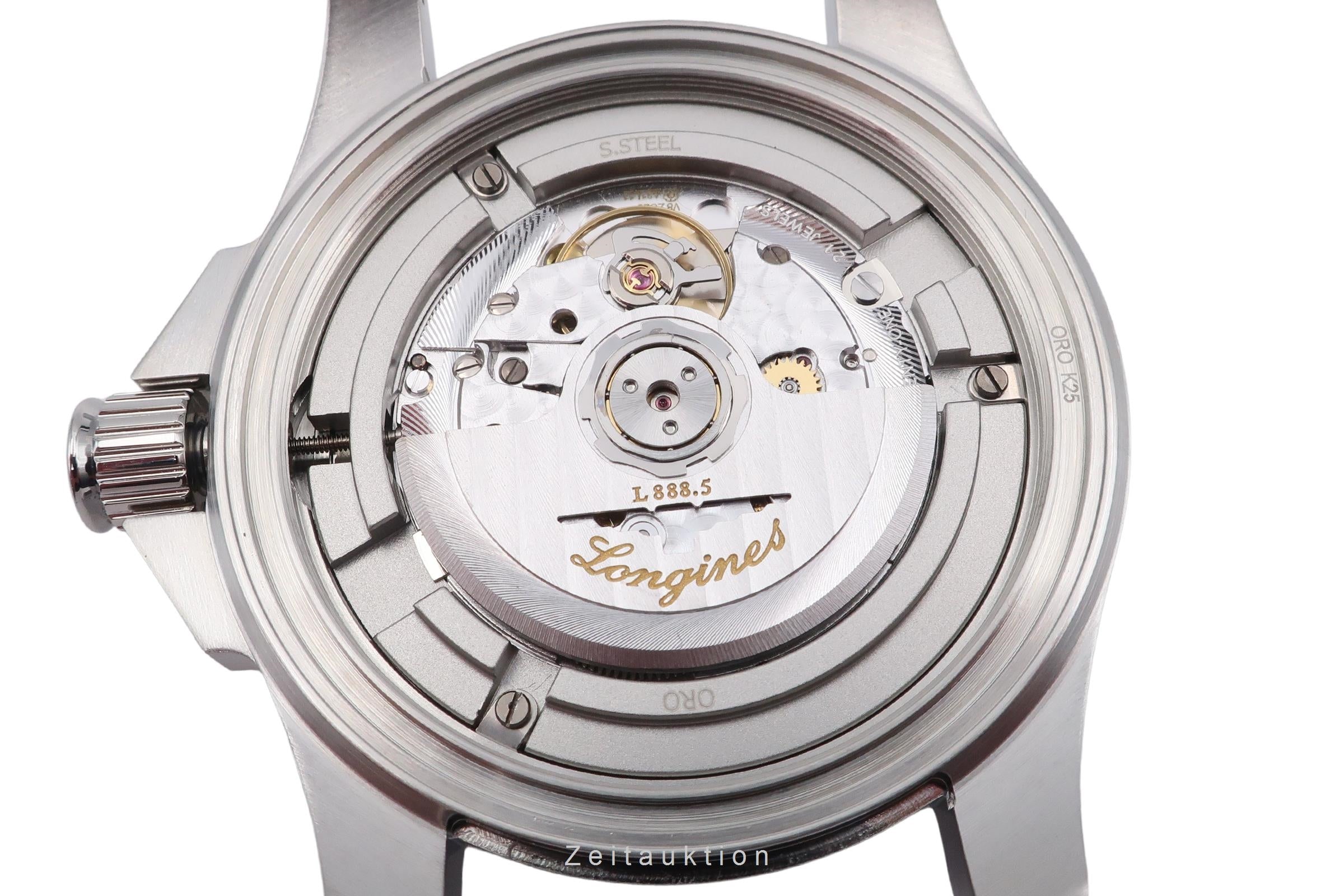 Longines Hydro Conquest steel automatic men's watch L3.782.4.96.9 LP: 1950EUR  [2601171]