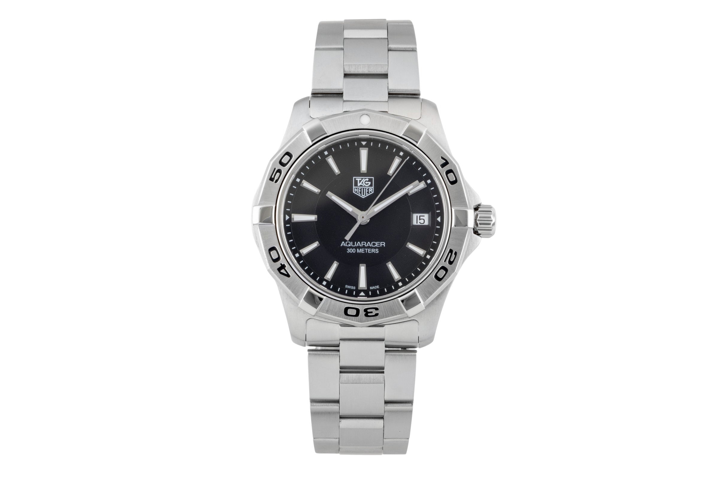 Tag Heuer Aquaracer acero cuarzo reloj para caballeros WAP2011  [2601173]