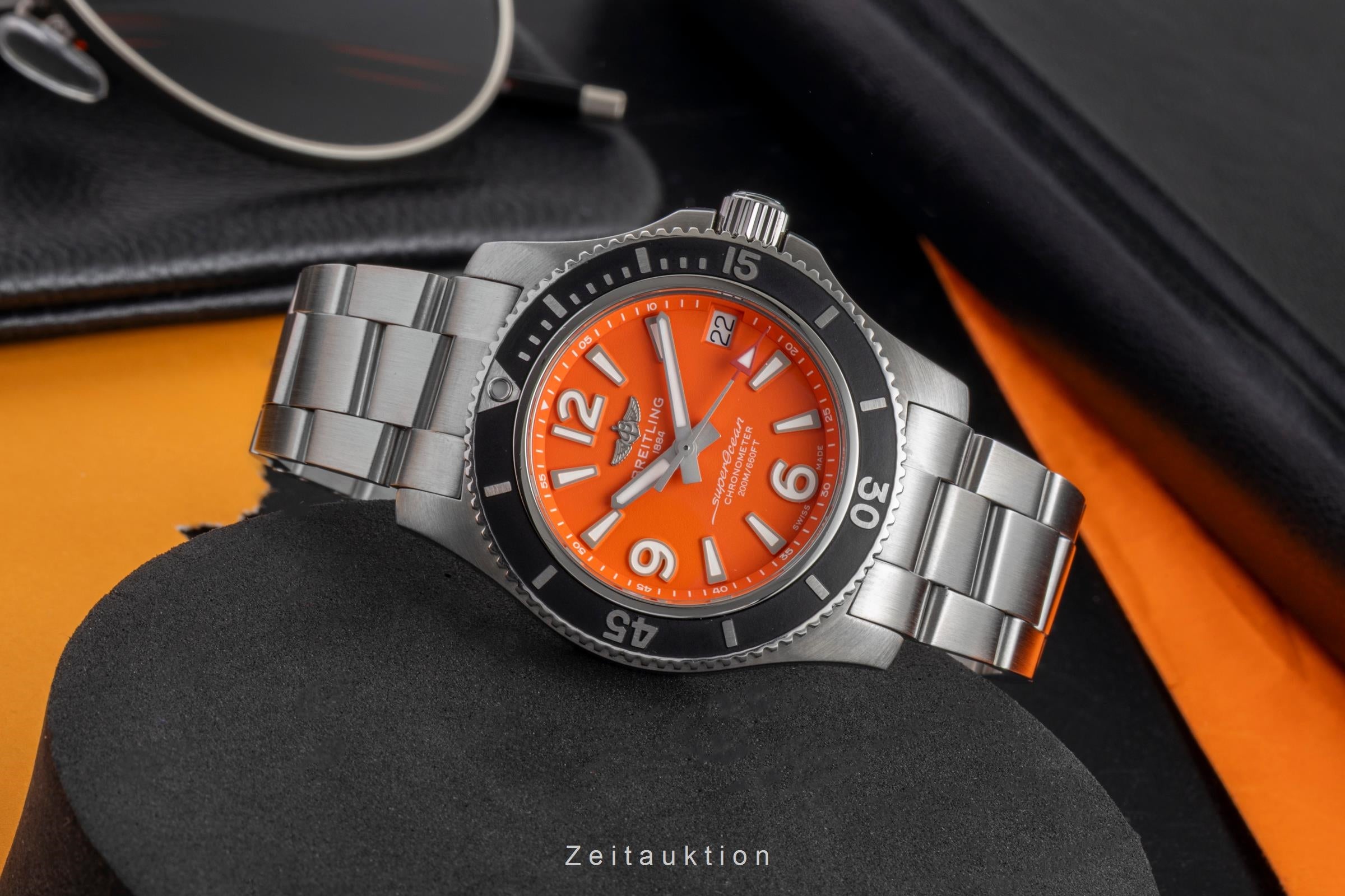 Breitling Superocean steel automatic Kal. B17 Ref. A17316D71O1A1