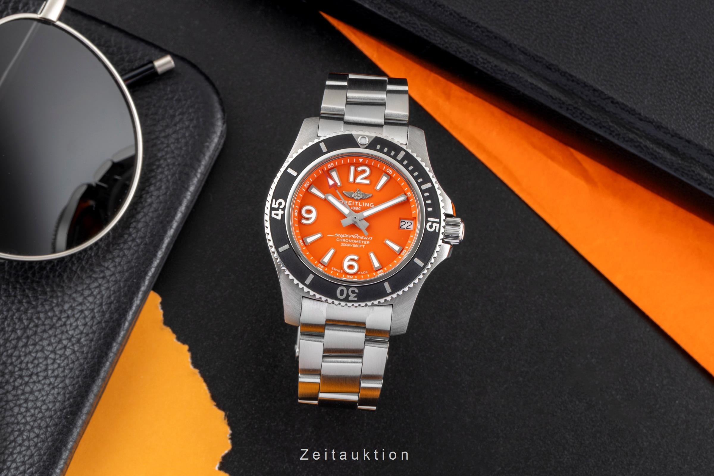 Breitling Superocean steel automatic Kal. B17 Ref. A17316D71O1A1