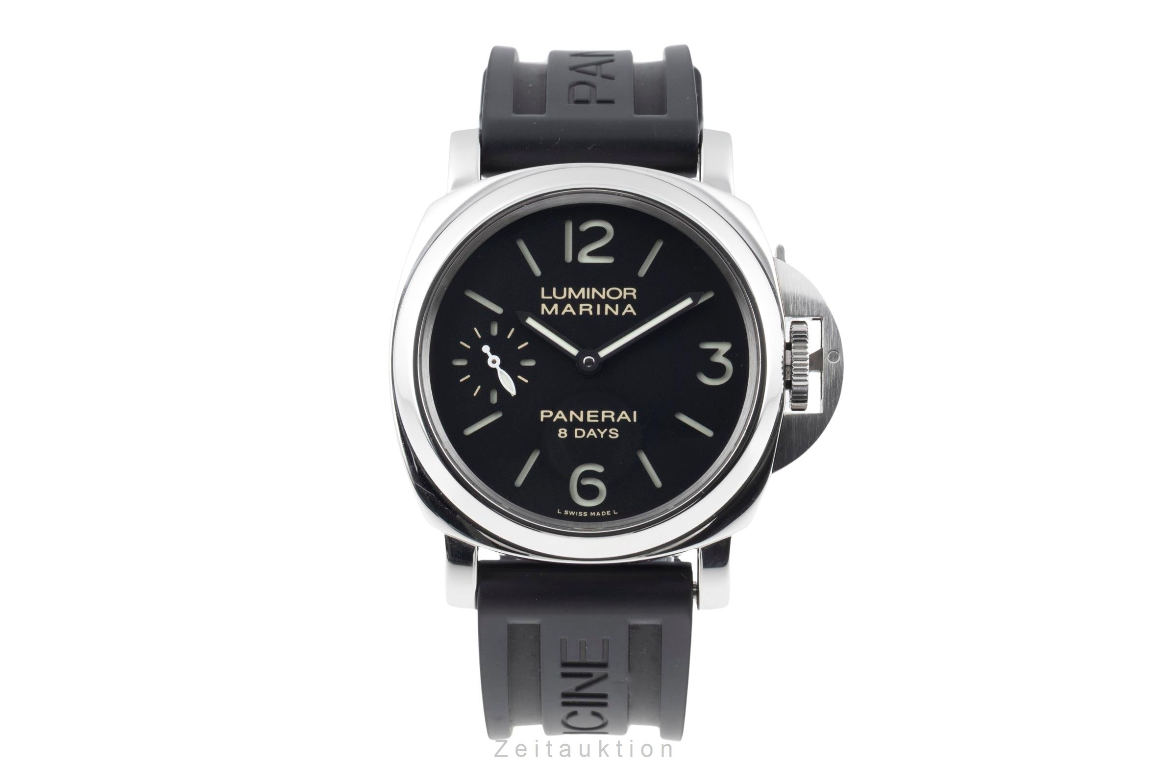 Panerai Luminor Marina acciaio carica manuale orologio da uomo PAM00510  [2601175]