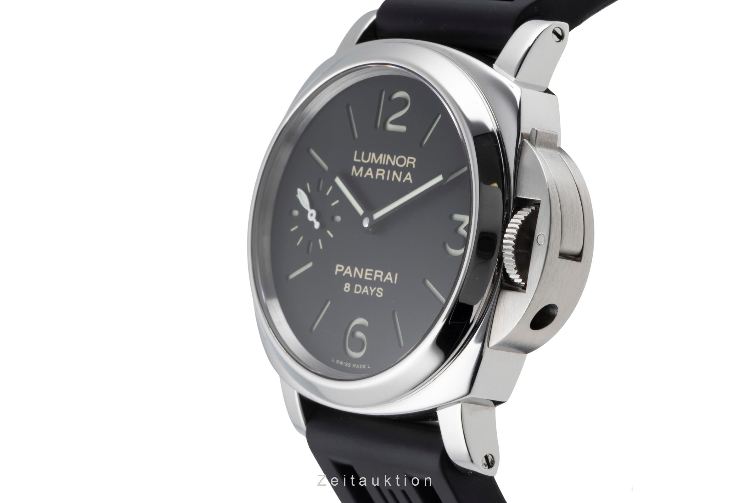Panerai Luminor Marina acciaio carica manuale orologio da uomo PAM00510  [2601175]