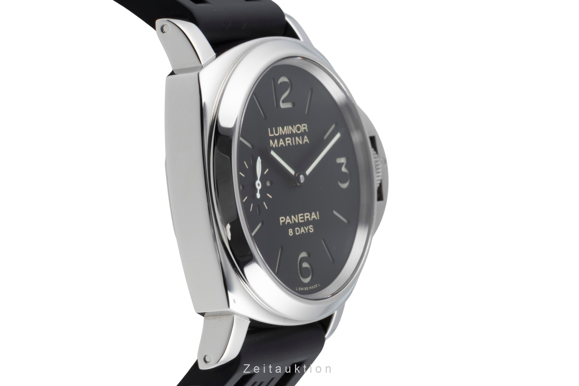 Panerai Luminor Marina acciaio carica manuale orologio da uomo PAM00510  [2601175]