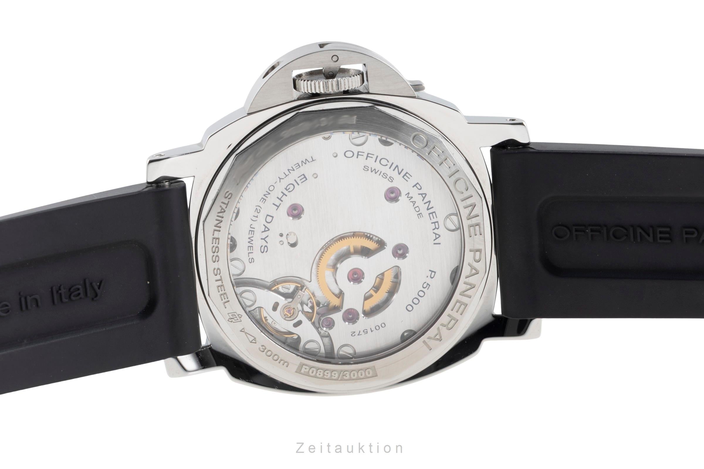 Panerai Luminor Marina acciaio carica manuale orologio da uomo PAM00510  [2601175]