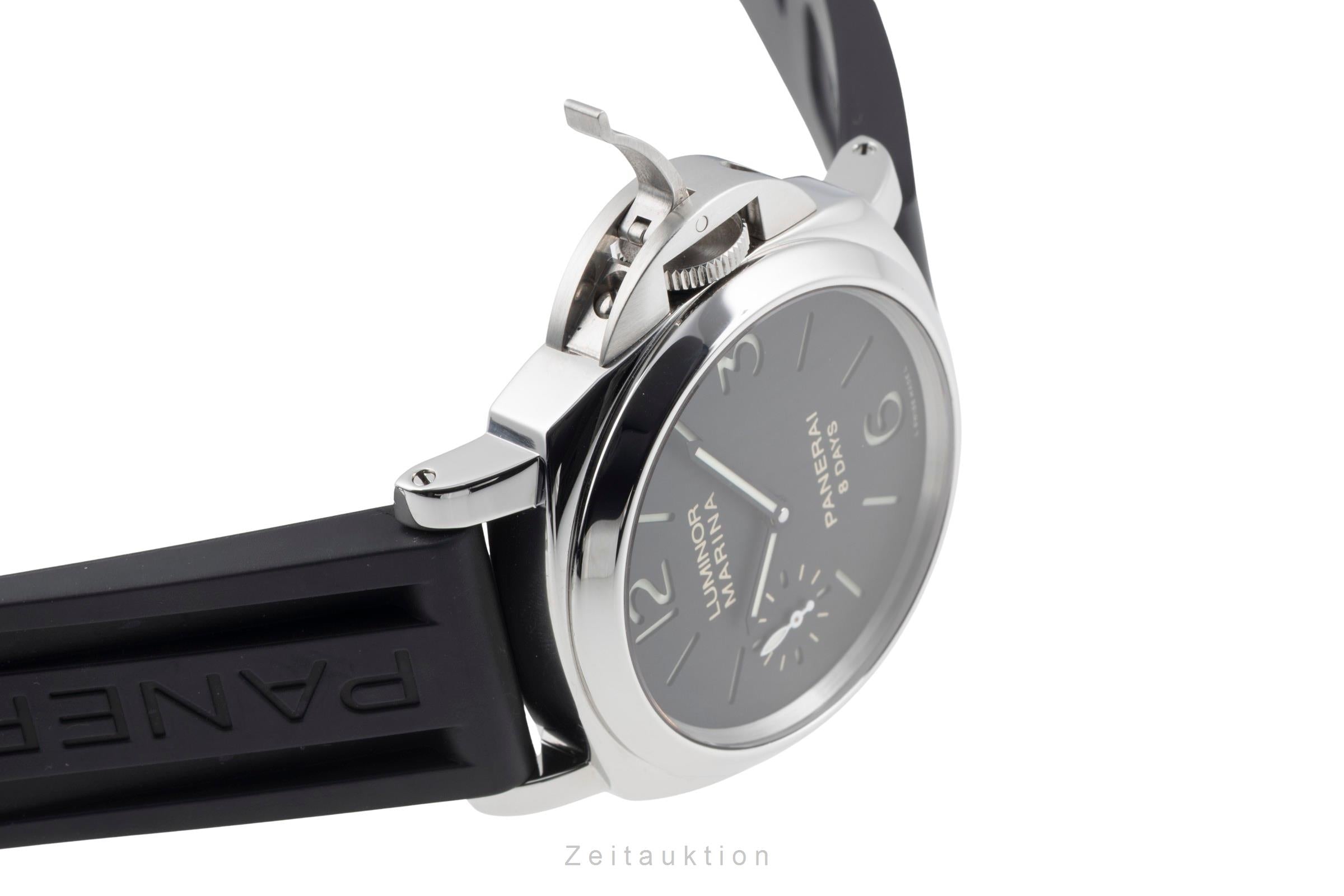 Panerai Luminor Marina acciaio carica manuale orologio da uomo PAM00510  [2601175]