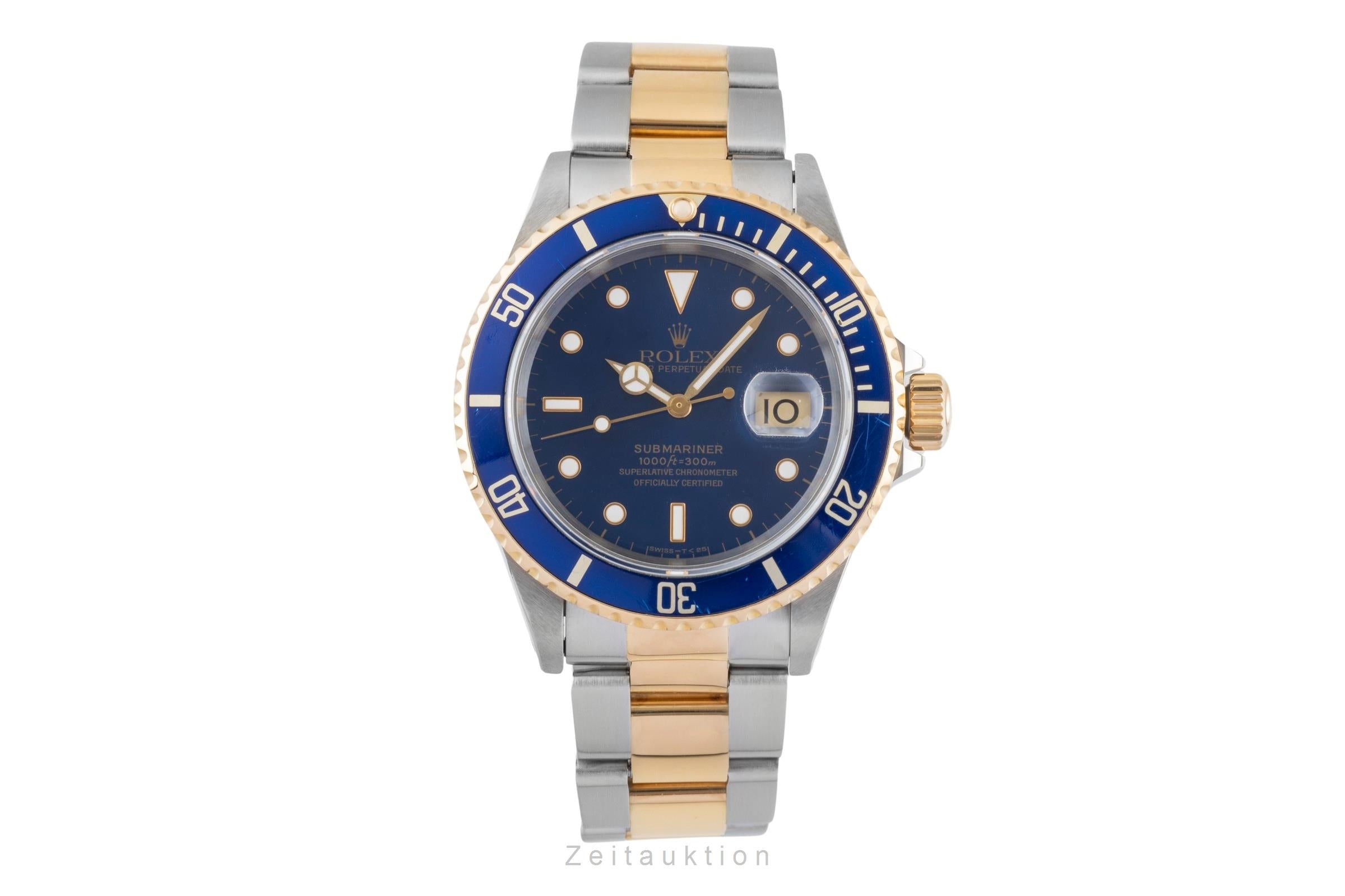 Rolex Submariner steel / gold automatic men's watch 16613  [2601176]