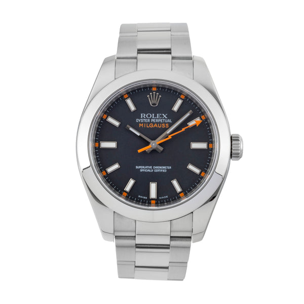 Rolex Milgauss steel automatic men's watch 116400  [2601178]